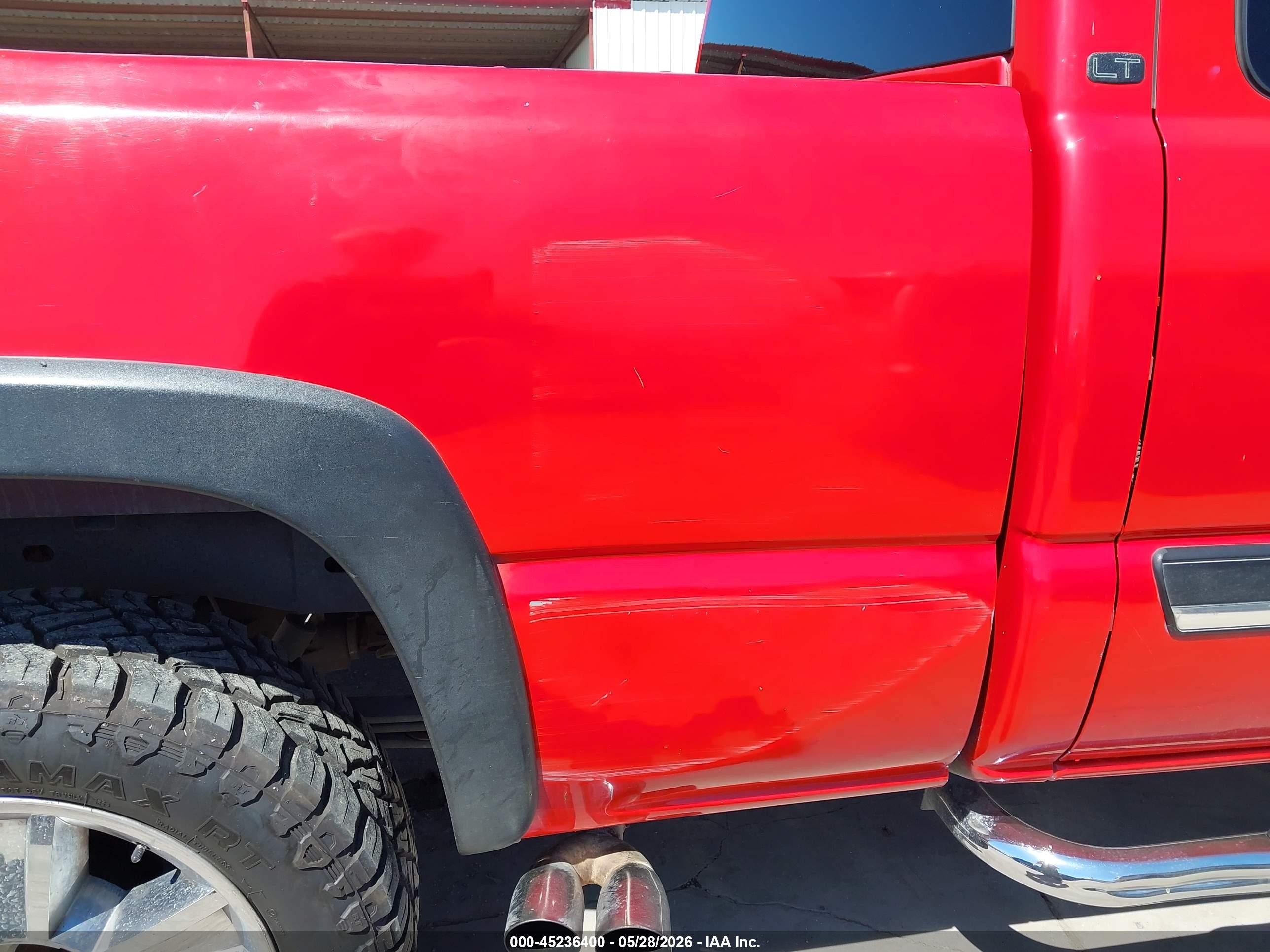 2003 Chevrolet Silverado 1500 Lt Red vin: 1GCEK19T03E165279