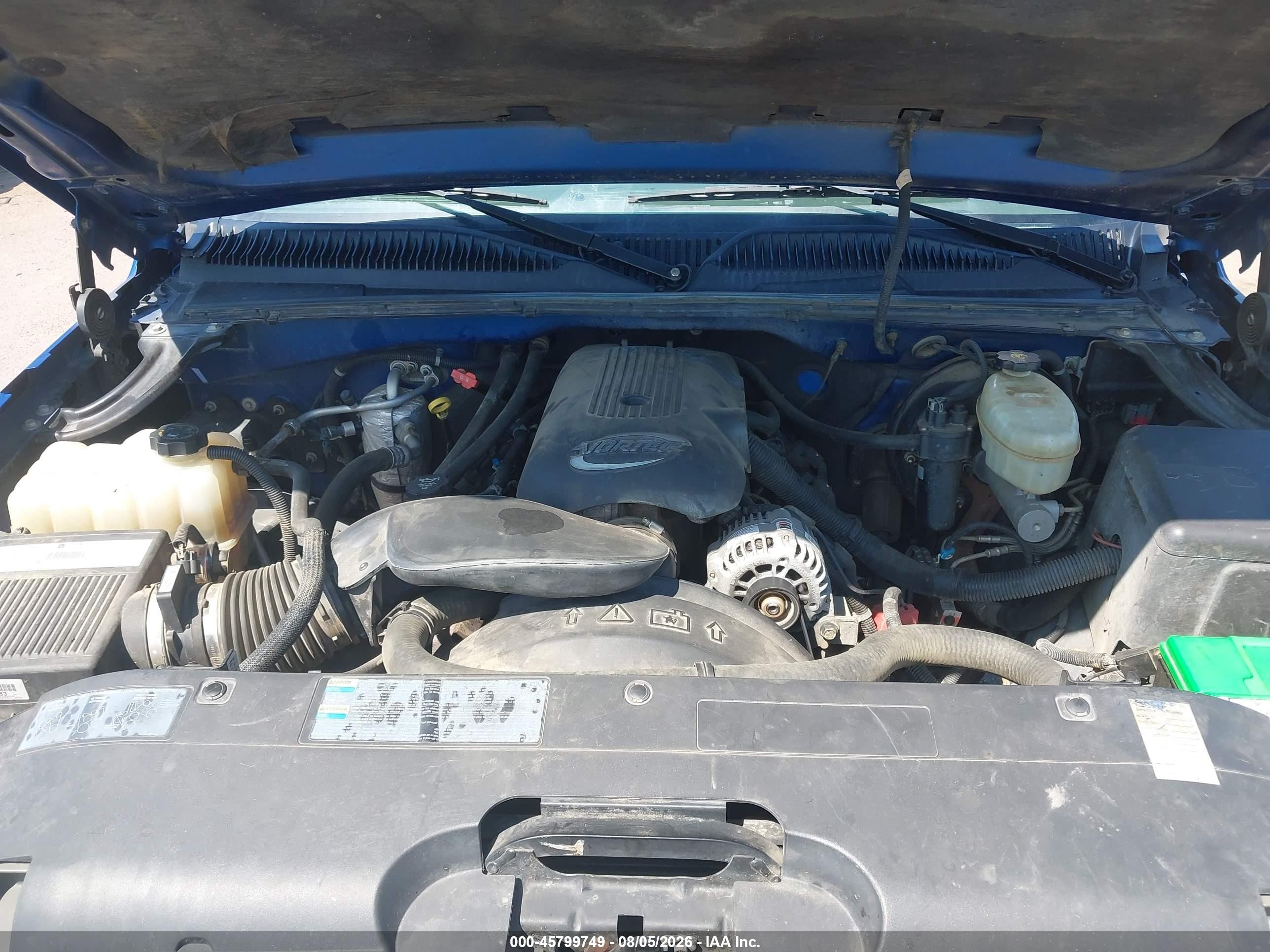 2003 Chevrolet Silverado 1500 Ls Blue vin: 1GCEK19T03E301314