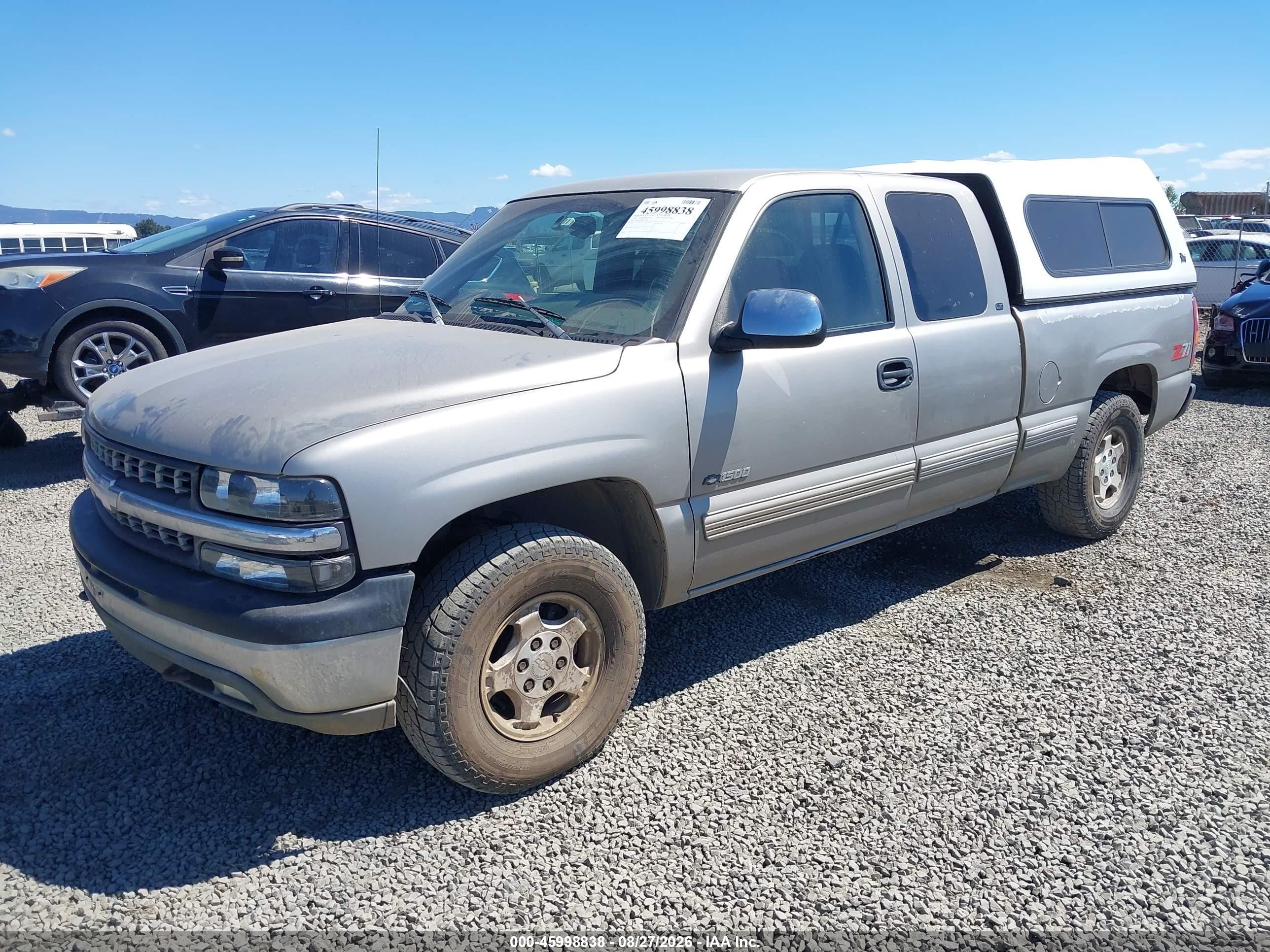 1999 Chevrolet Silverado 1500 Lt Champagne vin: 1GCEK19T0XE109591