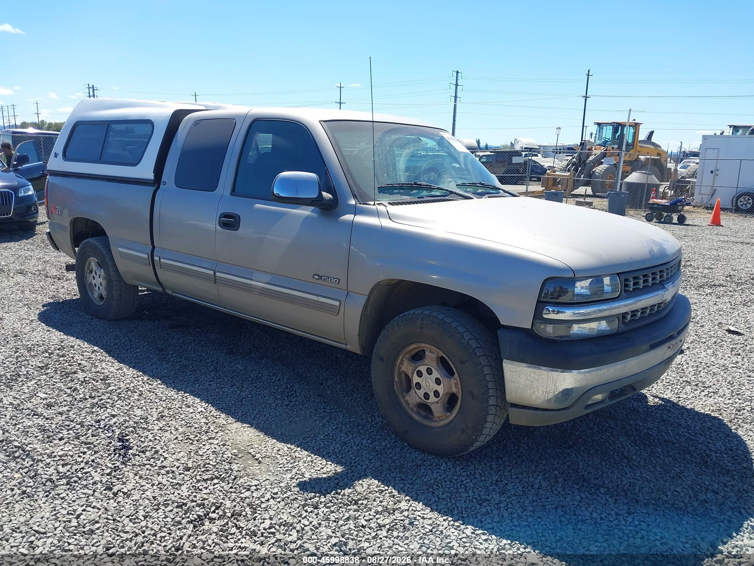 1999 Chevrolet Silverado 1500 Lt Champagne vin: 1GCEK19T0XE109591