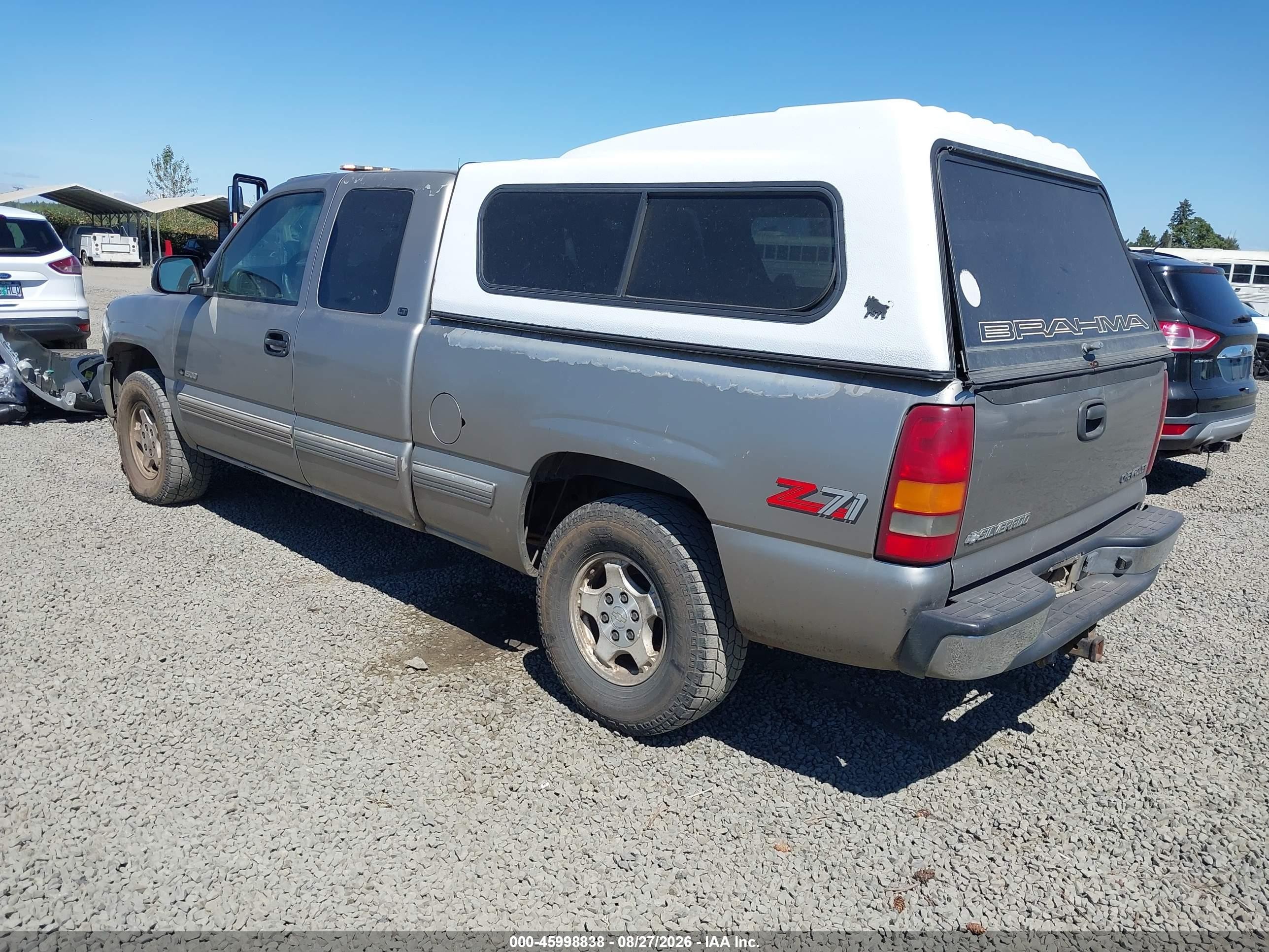 1999 Chevrolet Silverado 1500 Lt Champagne vin: 1GCEK19T0XE109591