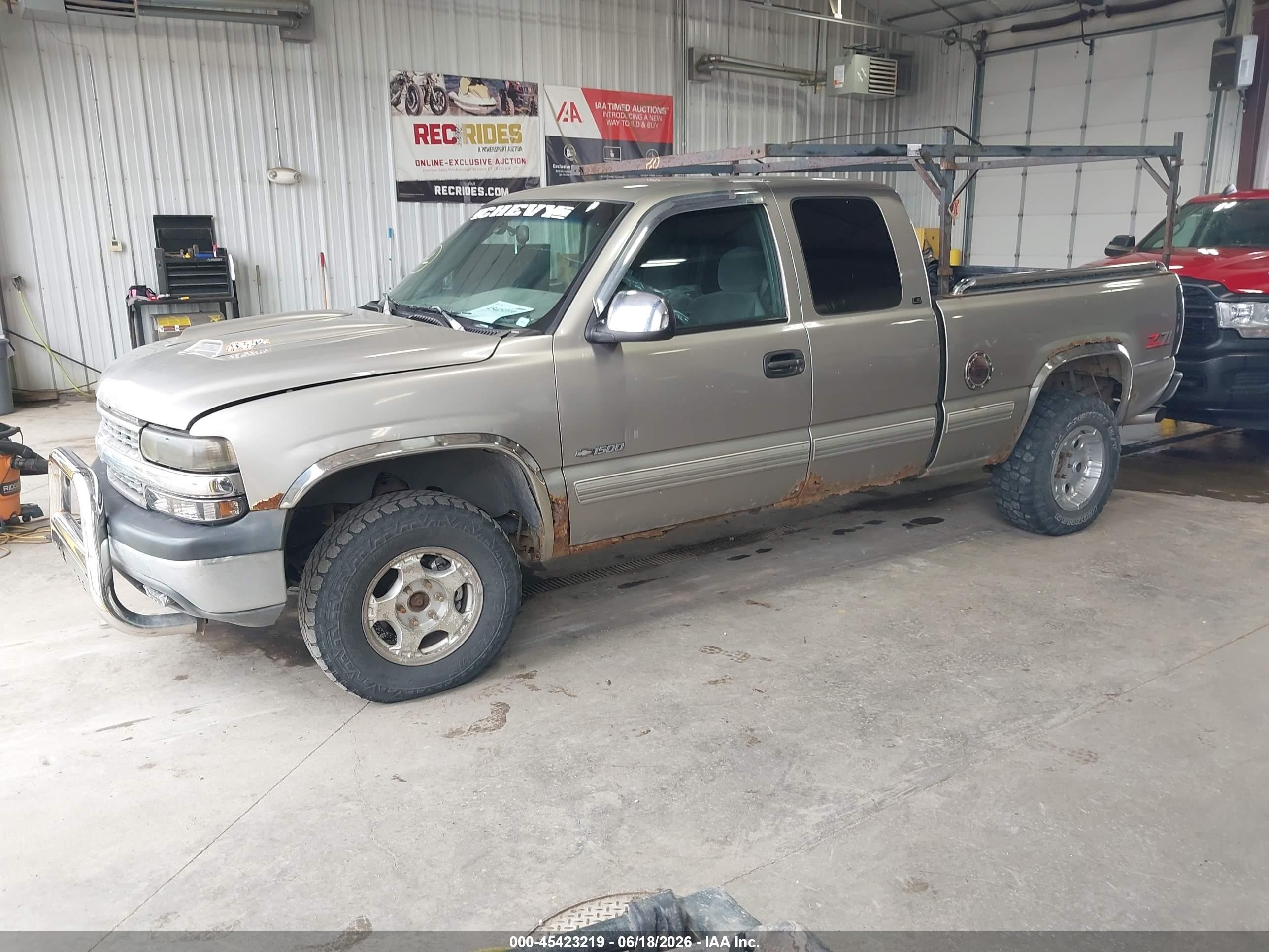 1999 Chevrolet Silverado 1500 Ls Gold vin: 1GCEK19T0XE139688
