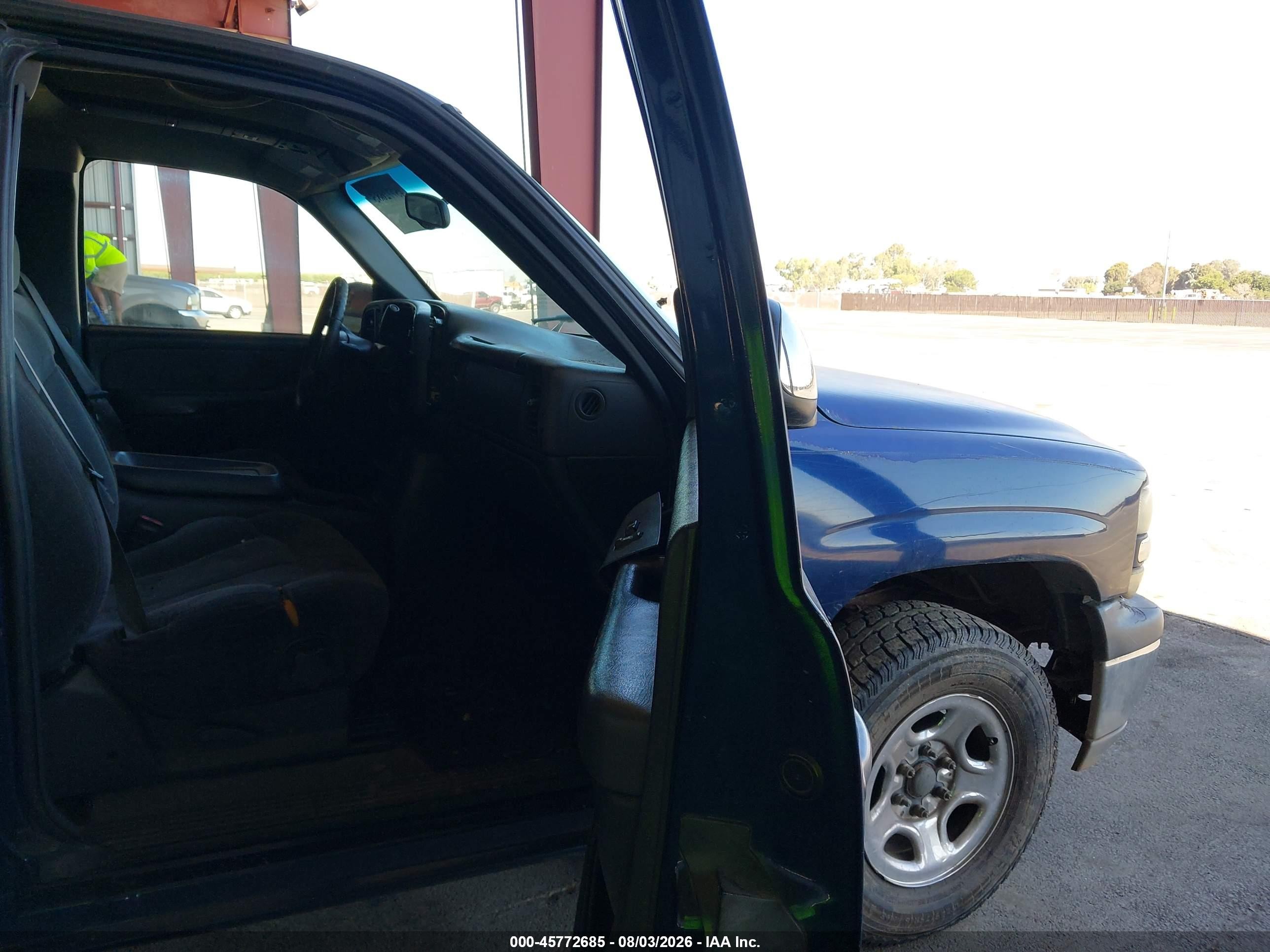2000 Chevrolet Silverado 1500 Ls Blue vin: 1GCEK19T0YE306326