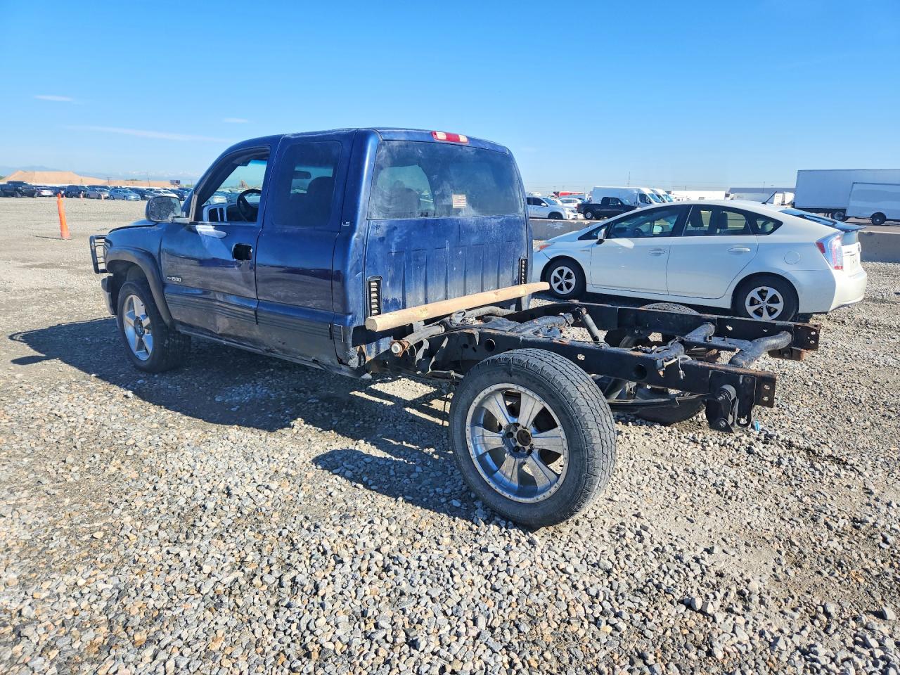 2000 Chevrolet Silverado K1500 Blue vin: 1GCEK19T0YE337267