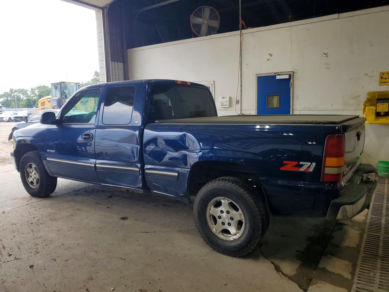 2000 Chevrolet Silverado K1500 Blue vin: 1GCEK19T0YZ193101