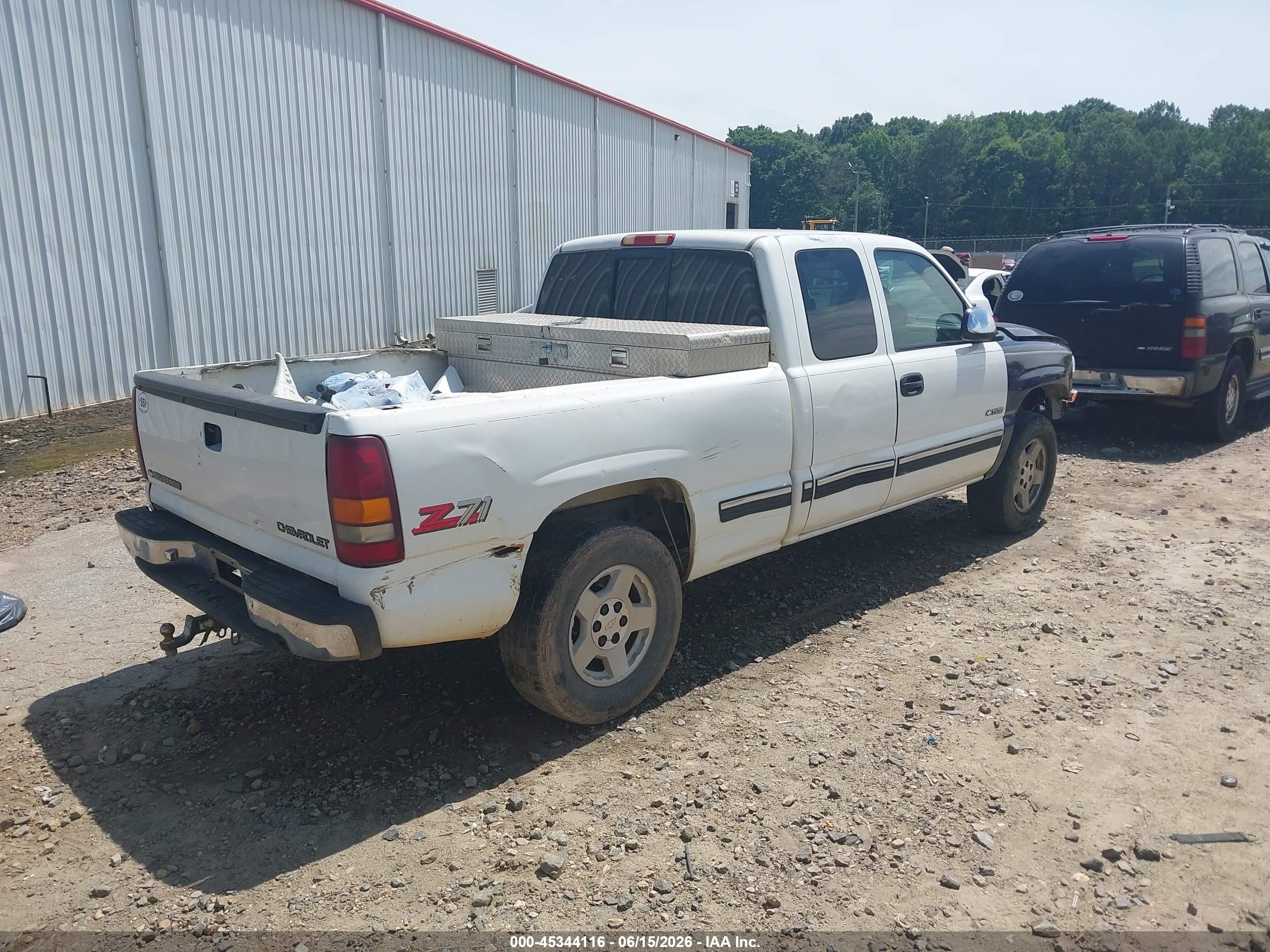 2000 Chevrolet Silverado 1500 Ls White vin: 1GCEK19T0YZ235136