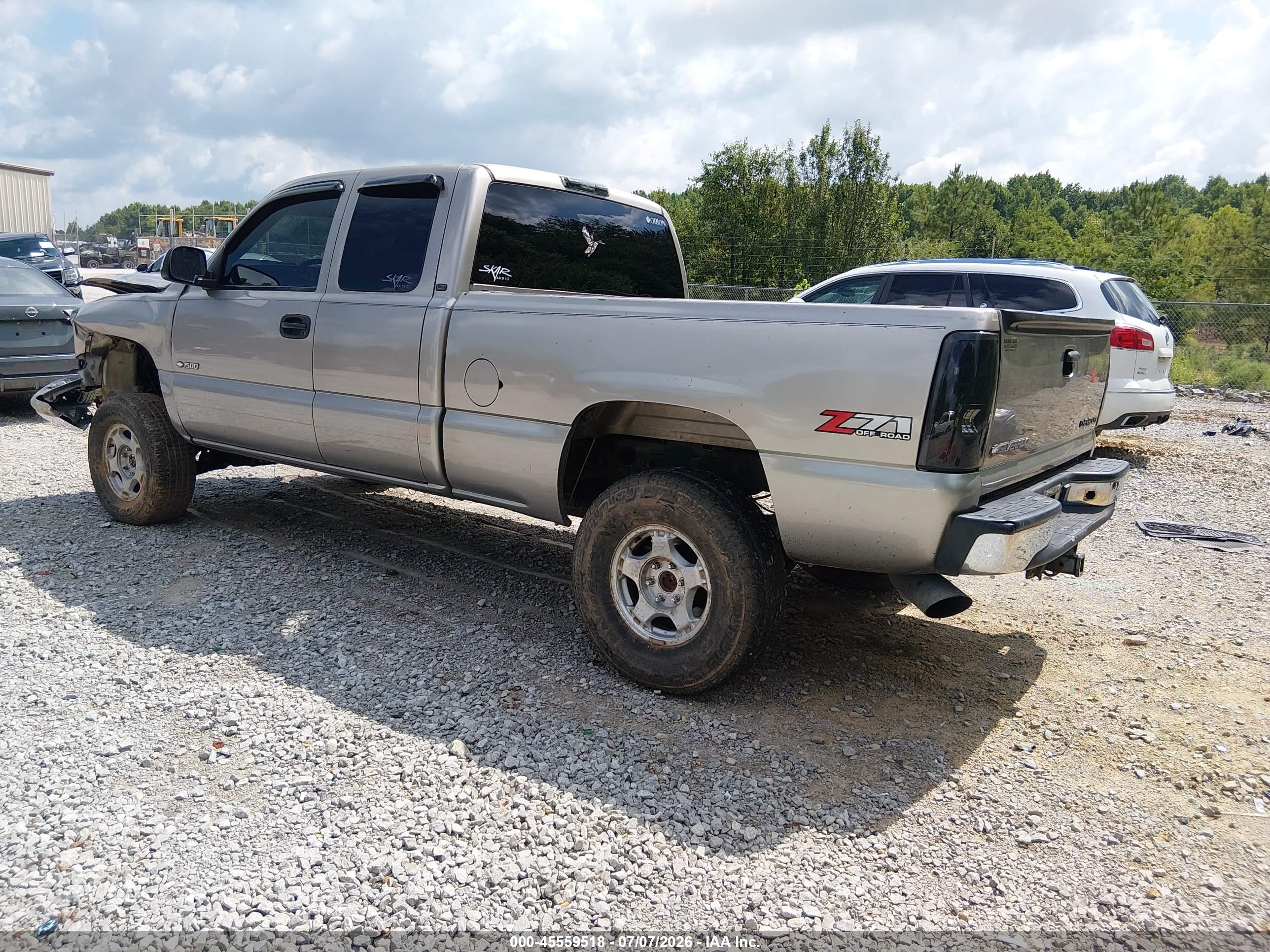 2001 Chevrolet Silverado 1500 Lt Tan vin: 1GCEK19T11E165448