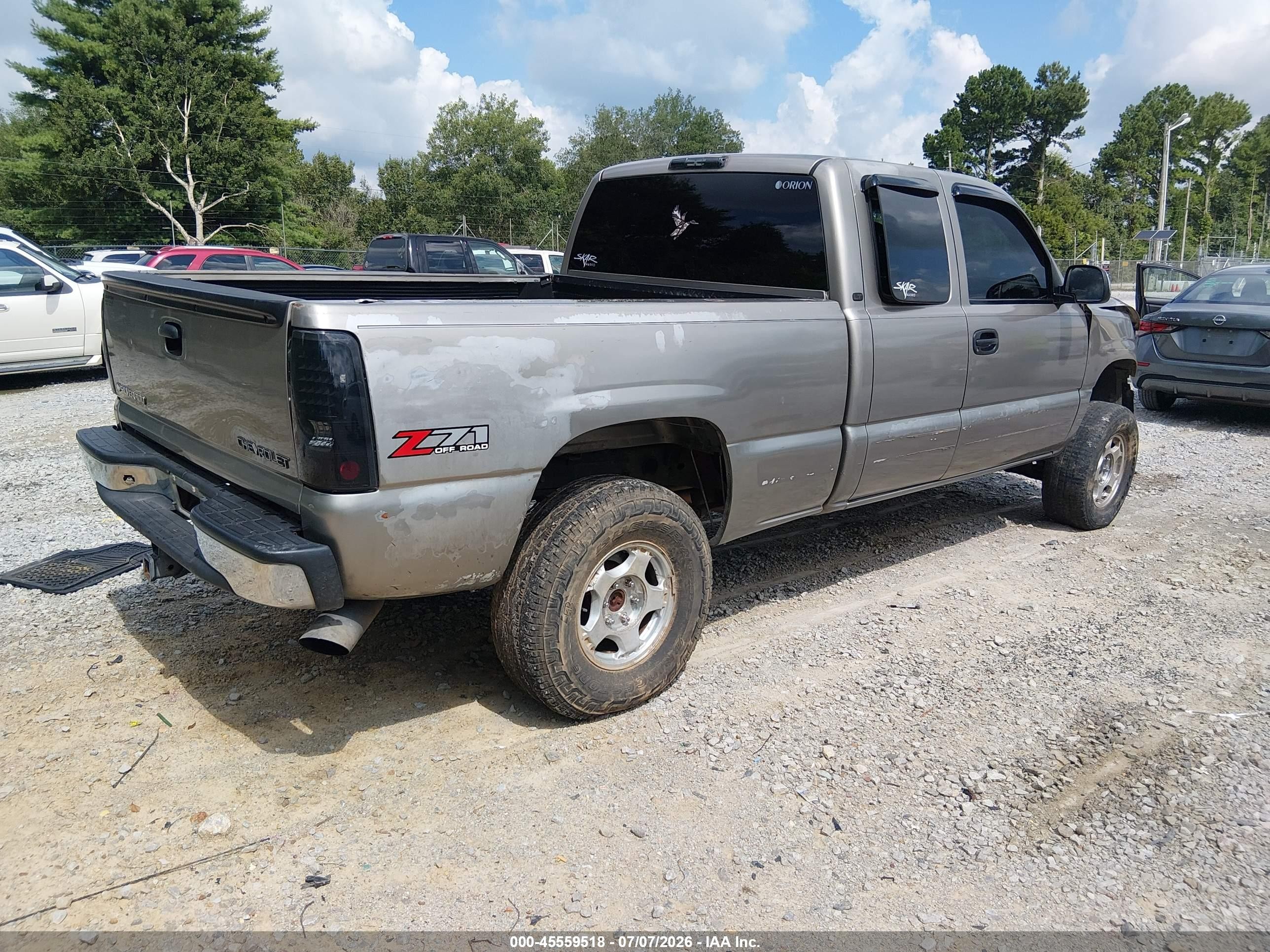 2001 Chevrolet Silverado 1500 Lt Tan vin: 1GCEK19T11E165448