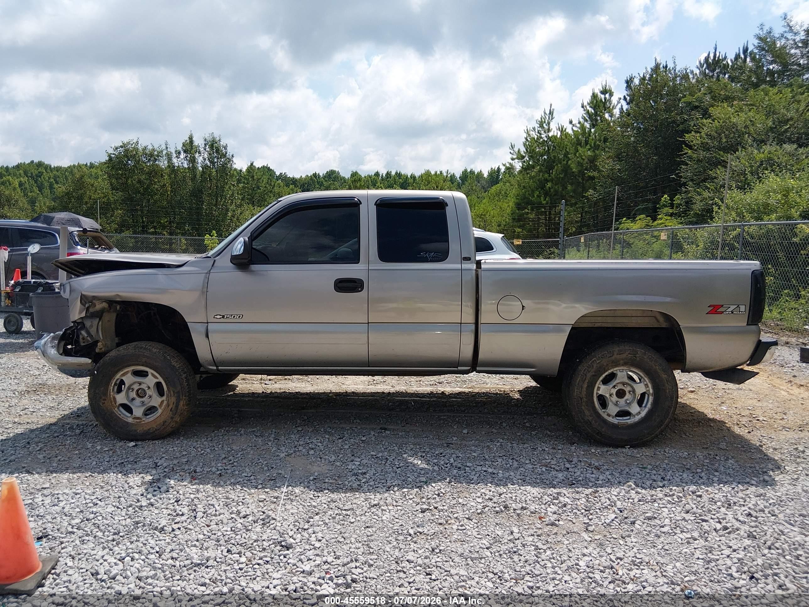 2001 Chevrolet Silverado 1500 Lt Tan vin: 1GCEK19T11E165448