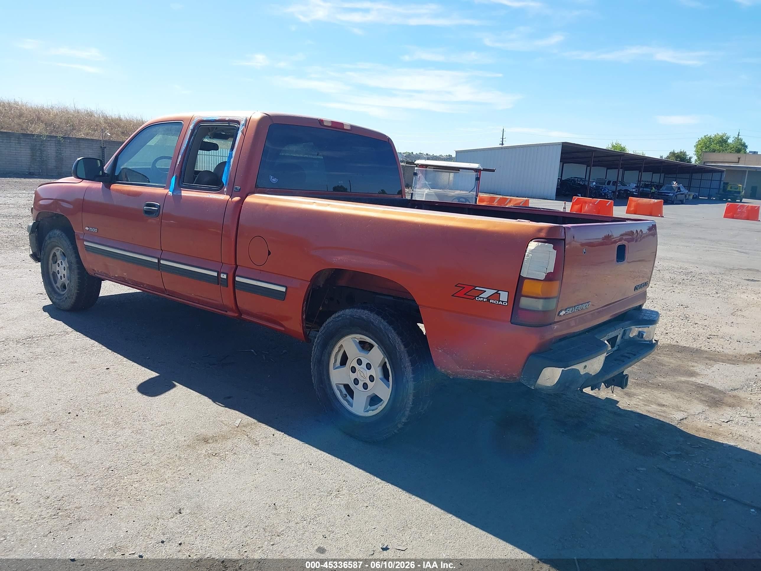 2001 Chevrolet Silverado 1500 Lt Оранжевый vin: 1GCEK19T11E178233