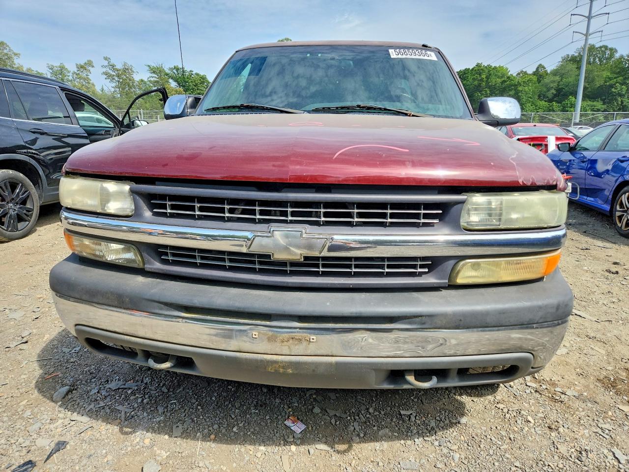 2001 Chevrolet Silverado K1500 Burgundy vin: 1GCEK19T11E187918