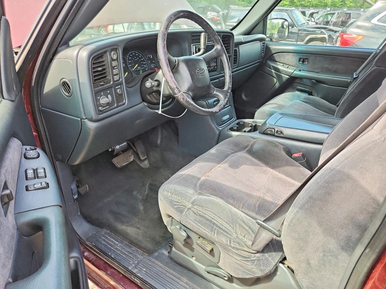 2001 Chevrolet Silverado K1500 Burgundy vin: 1GCEK19T11E187918