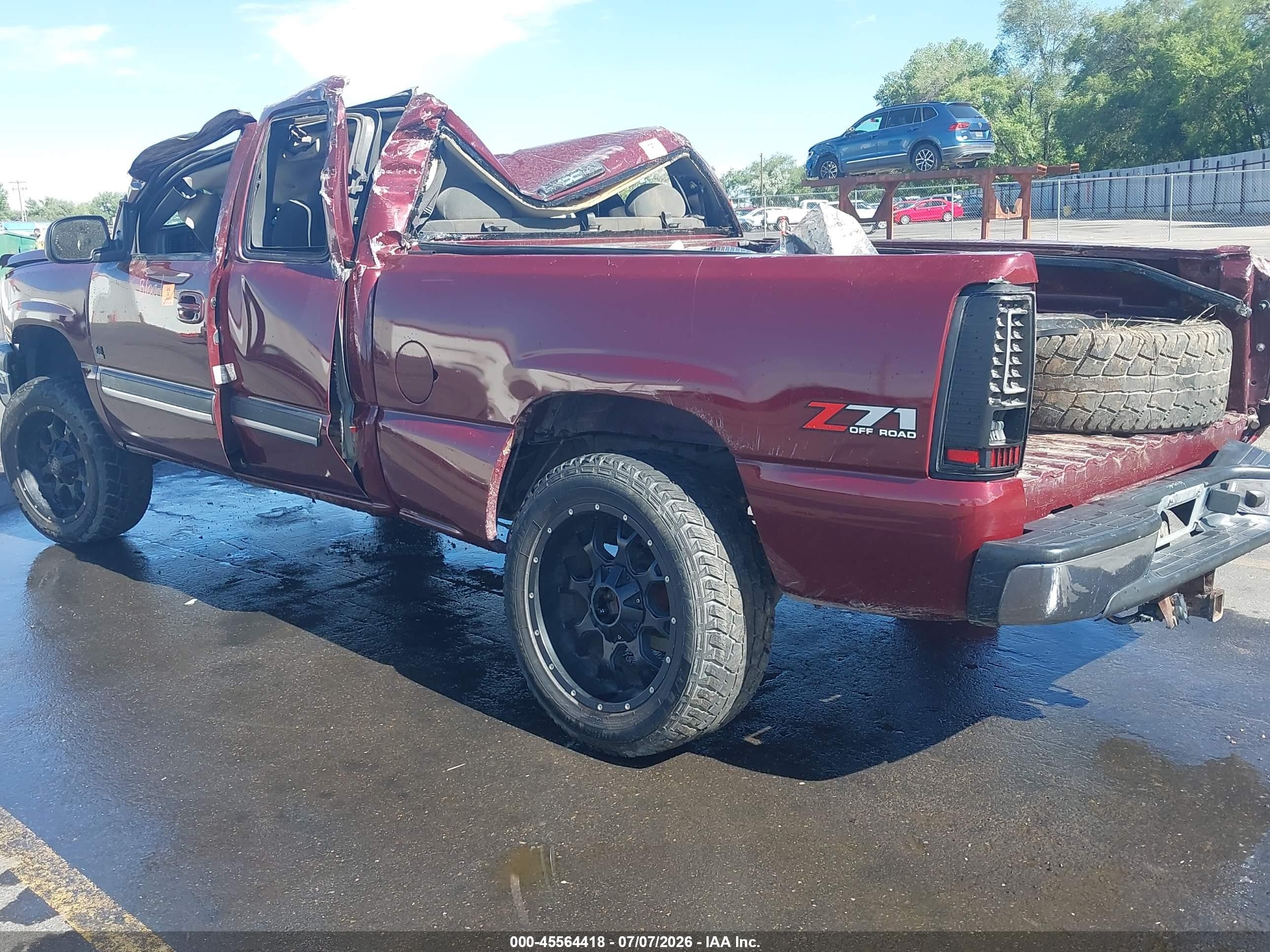 2003 Chevrolet Silverado 1500 Ls Maroon vin: 1GCEK19T13E229667