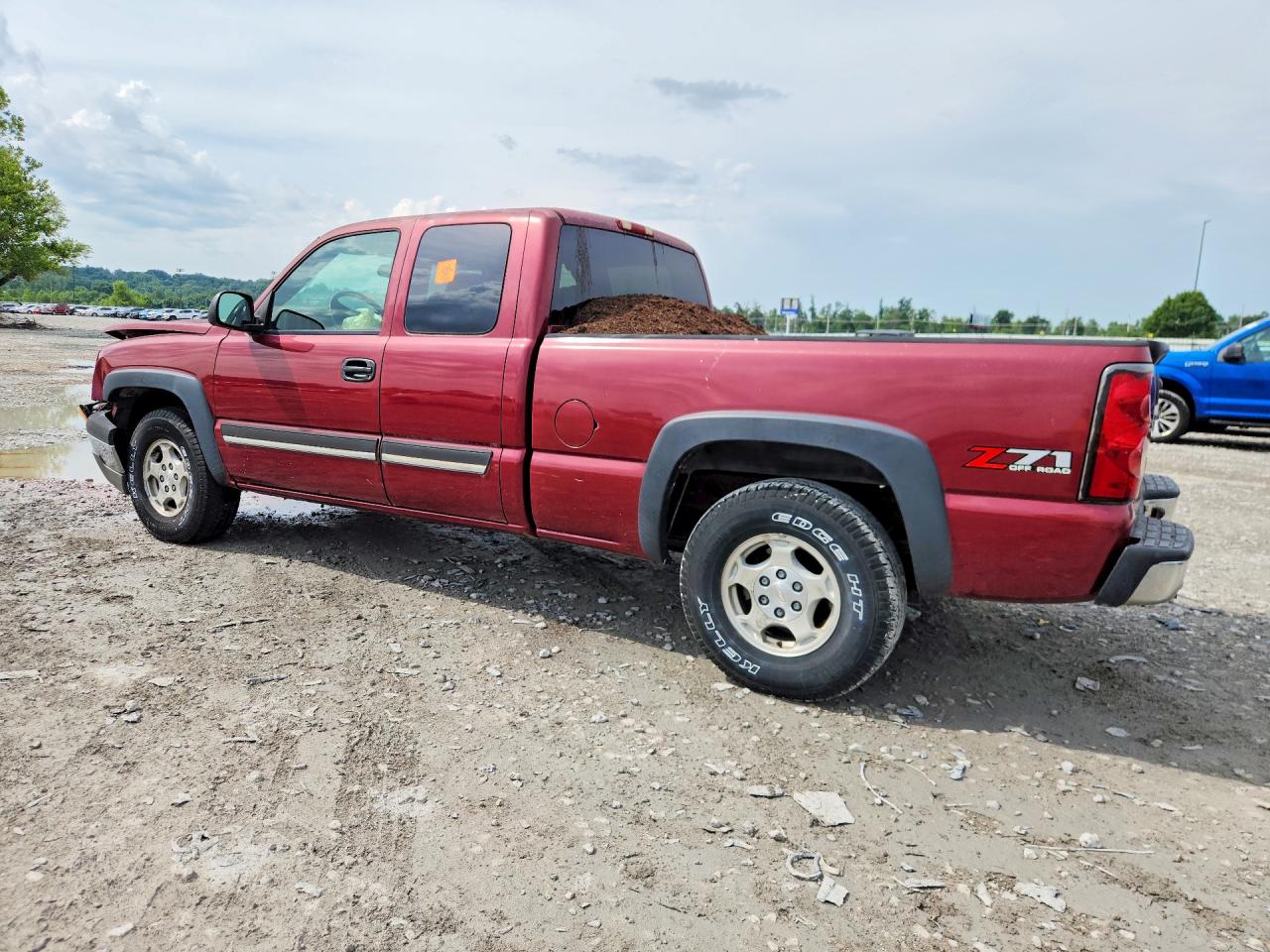 2004 Chevrolet Silverado K1500 Бордовый vin: 1GCEK19T14E368053