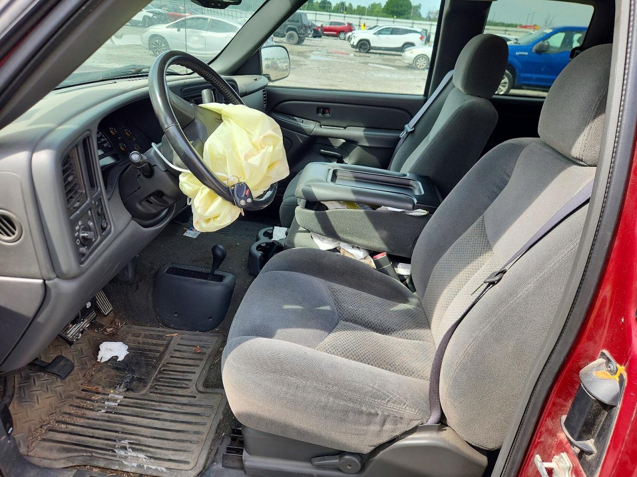 2004 Chevrolet Silverado K1500 Бордовый vin: 1GCEK19T14E368053