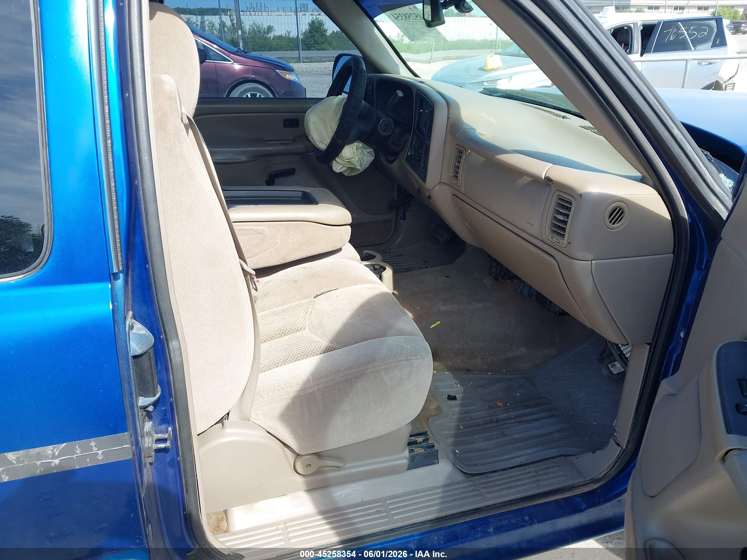 2004 Chevrolet Silverado 1500 Z71 Blue vin: 1GCEK19T14Z151322