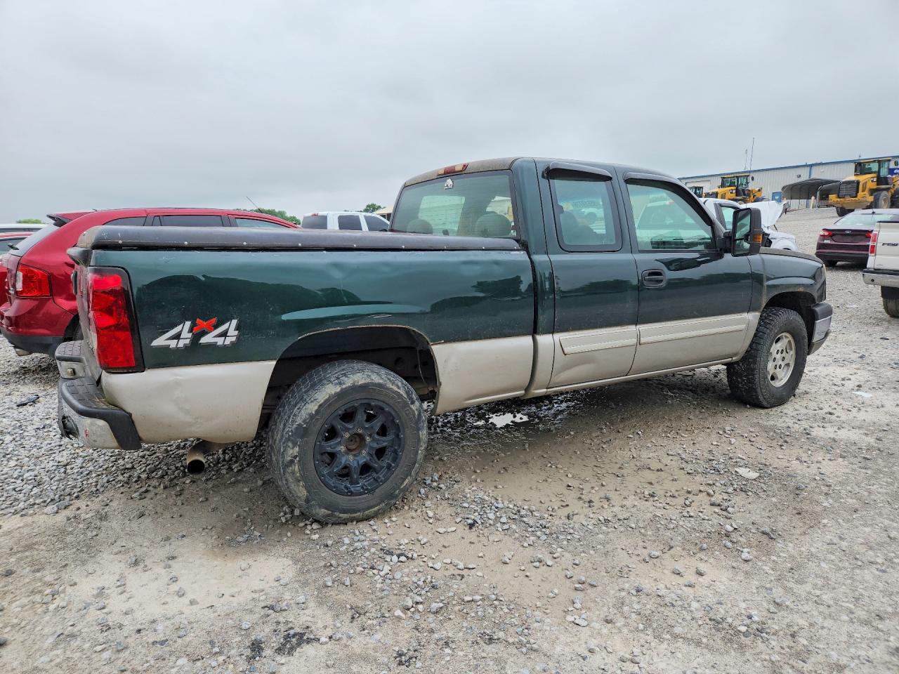 2004 Chevrolet Silverado K1500 Green vin: 1GCEK19T14Z216234