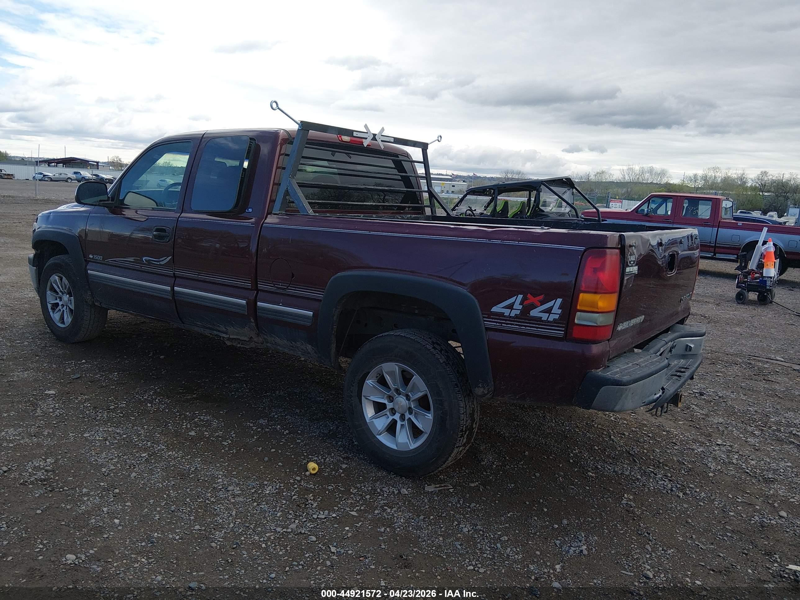 1999 Chevrolet Silverado 1500 Ls Темно-бордовый vin: 1GCEK19T1XE134242