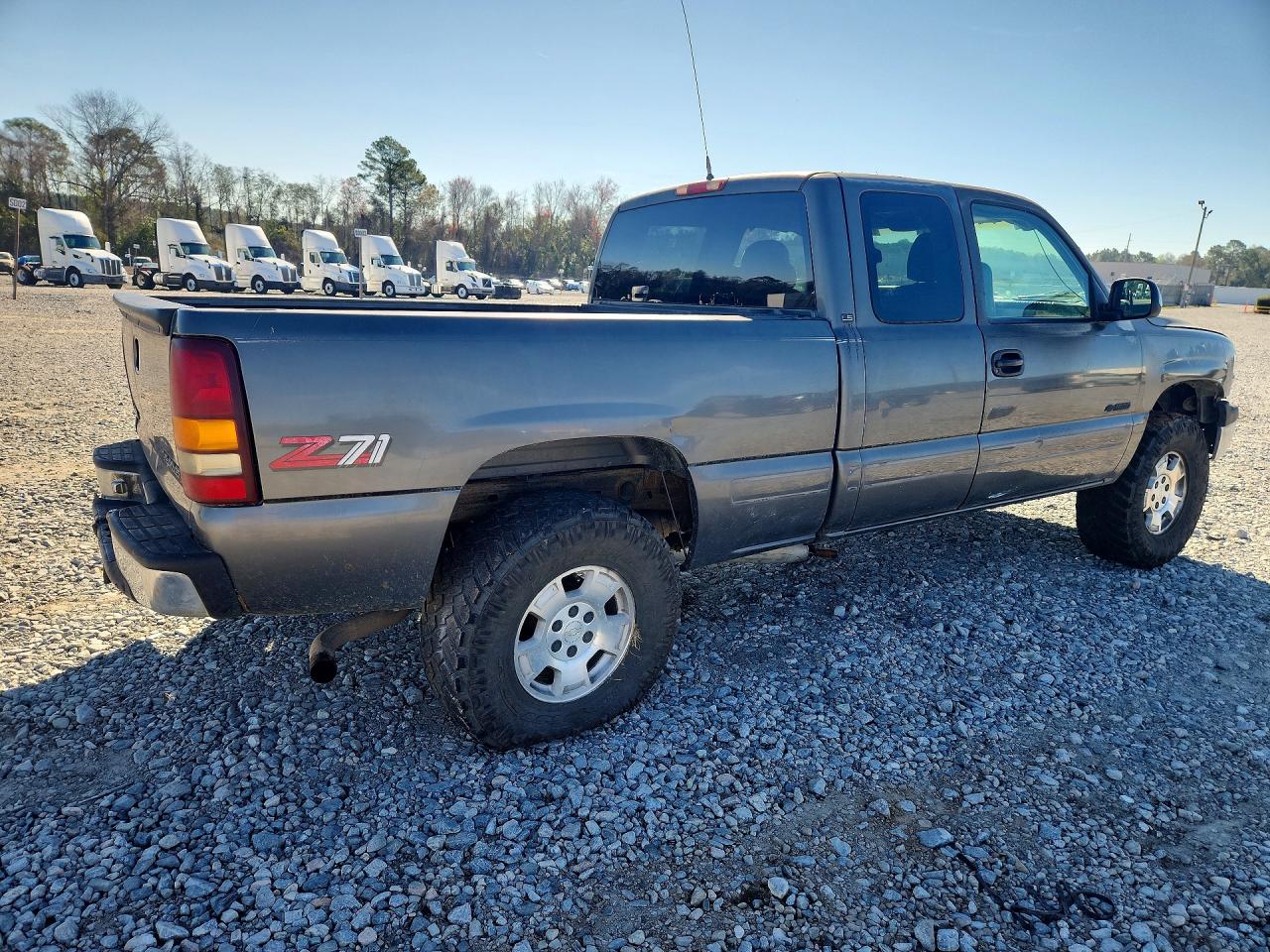 1999 Chevrolet Silverado K1500 Gray vin: 1GCEK19T1XE250489