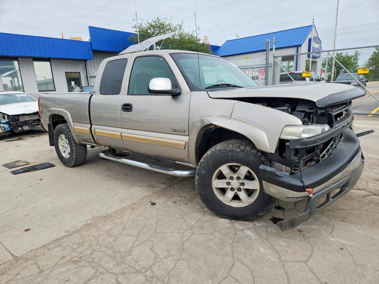 2001 Chevrolet Silverado K1500 Tan vin: 1GCEK19T21E119899