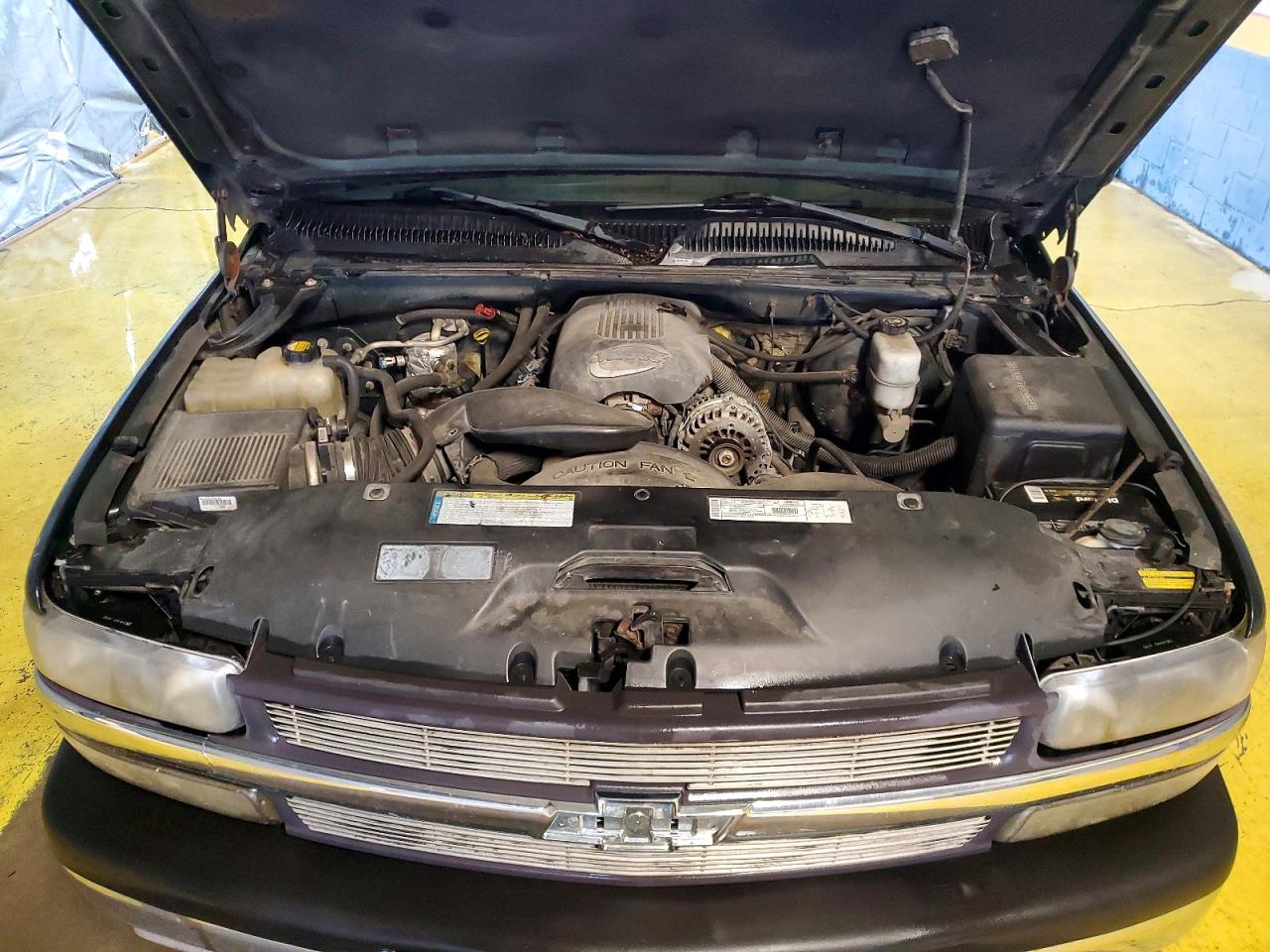 2001 Chevrolet Silverado K1500 Green vin: 1GCEK19T21E235166