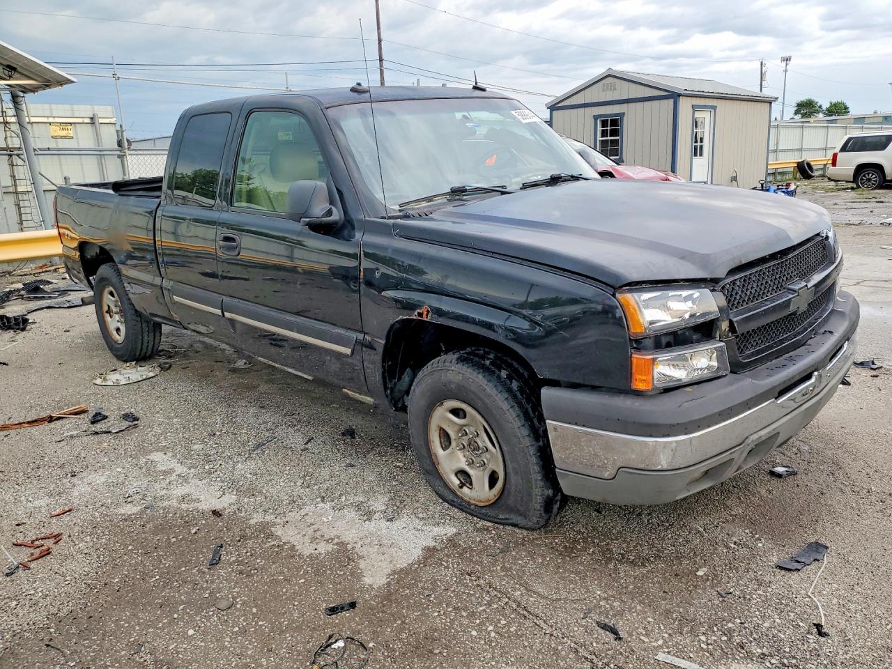 2003 Chevrolet Silverado K1500 Black vin: 1GCEK19T23Z229055