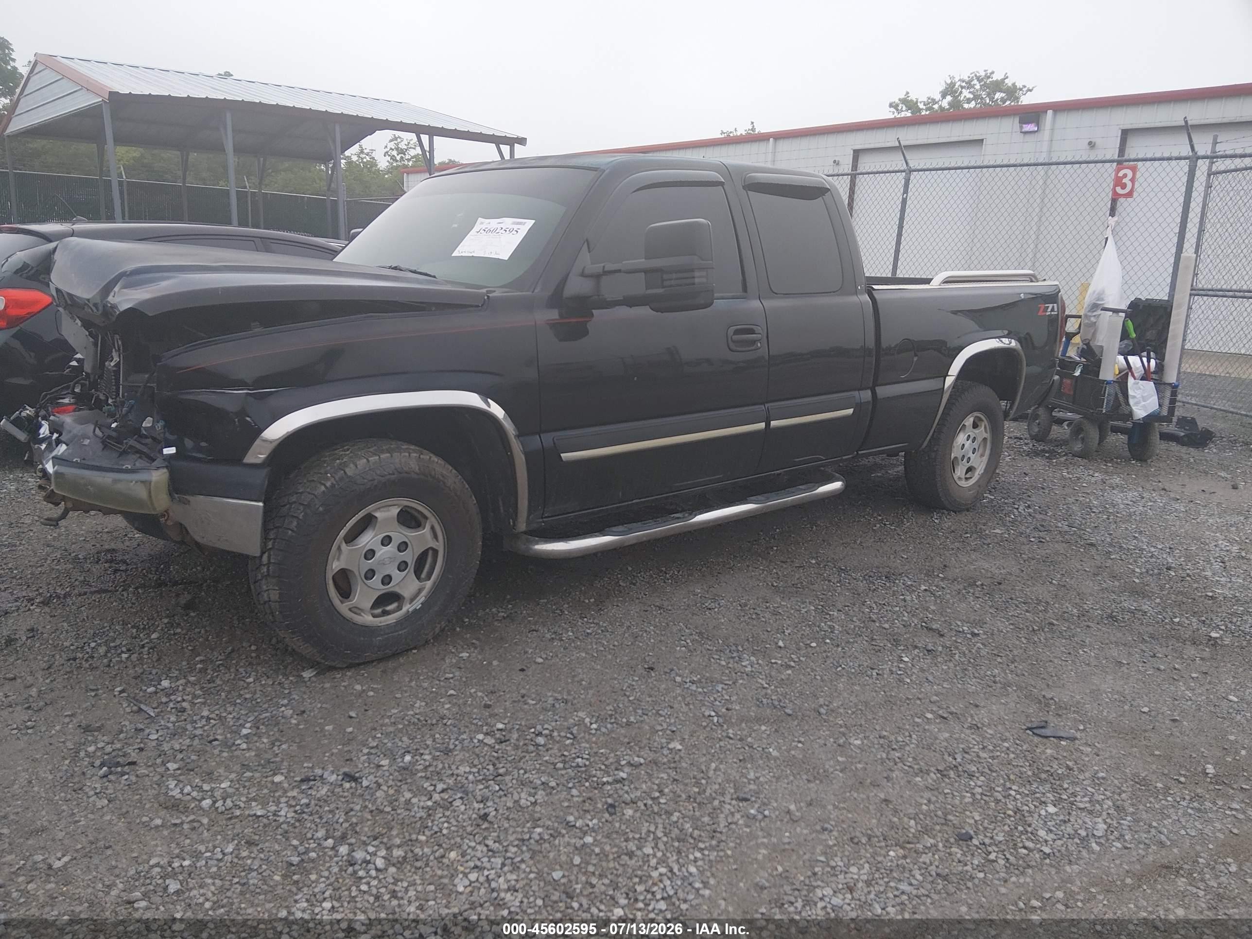 2004 Chevrolet Silverado 1500 Ls Black vin: 1GCEK19T24E140966