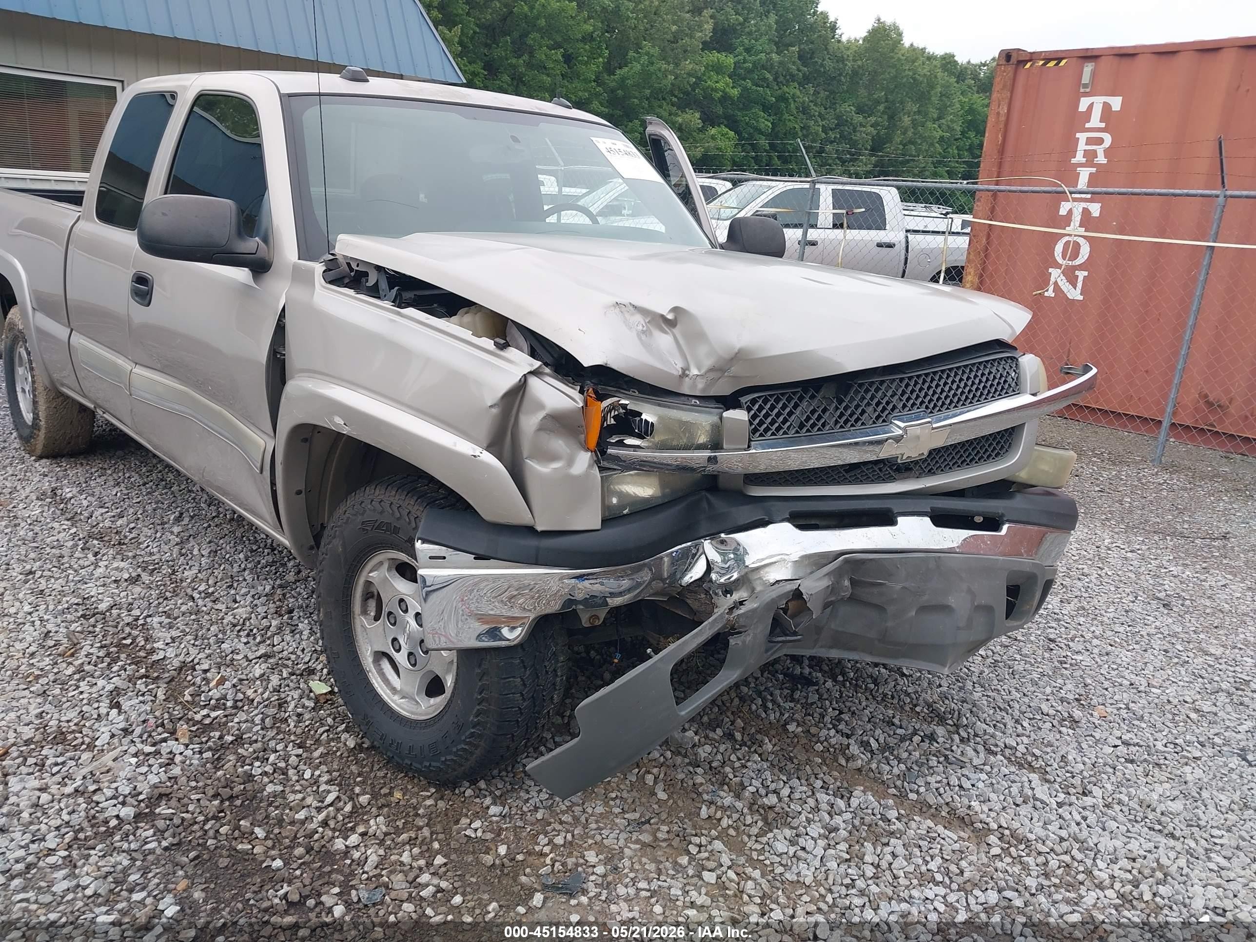 2004 Chevrolet Silverado 1500 Z71 Gold vin: 1GCEK19T24E211955