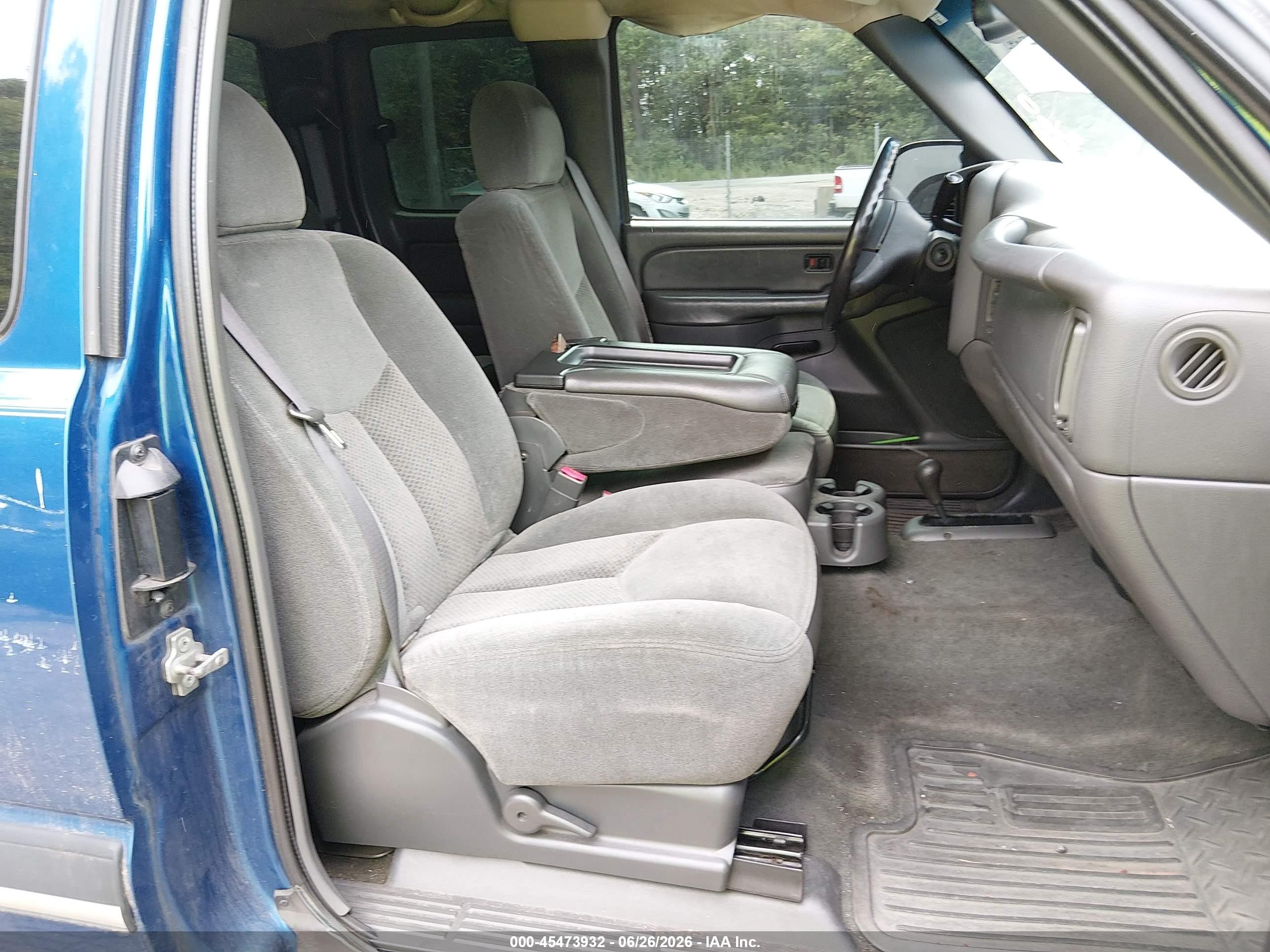 2004 Chevrolet Silverado 1500 Ls Blue vin: 1GCEK19T24E249783