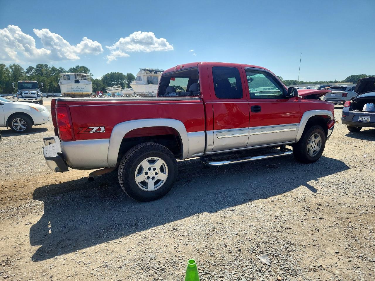 2006 Chevrolet Silverado K1500 Красный vin: 1GCEK19T26Z125007