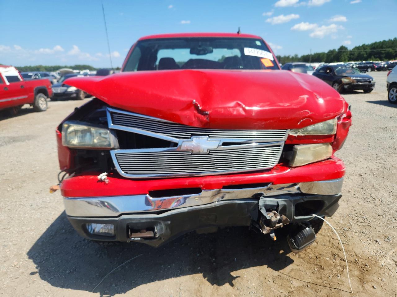 2006 Chevrolet Silverado K1500 Красный vin: 1GCEK19T26Z125007