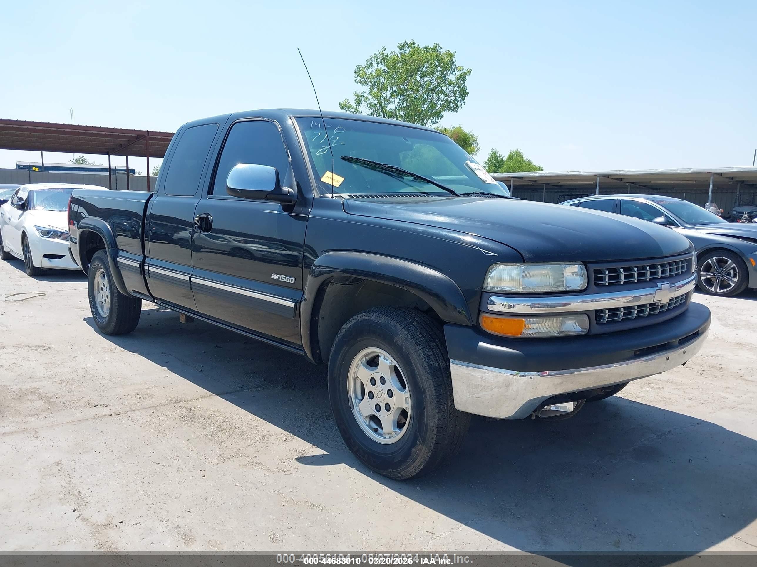 1999 Chevrolet Silverado 1500 Lt Черный vin: 1GCEK19T2XE106689