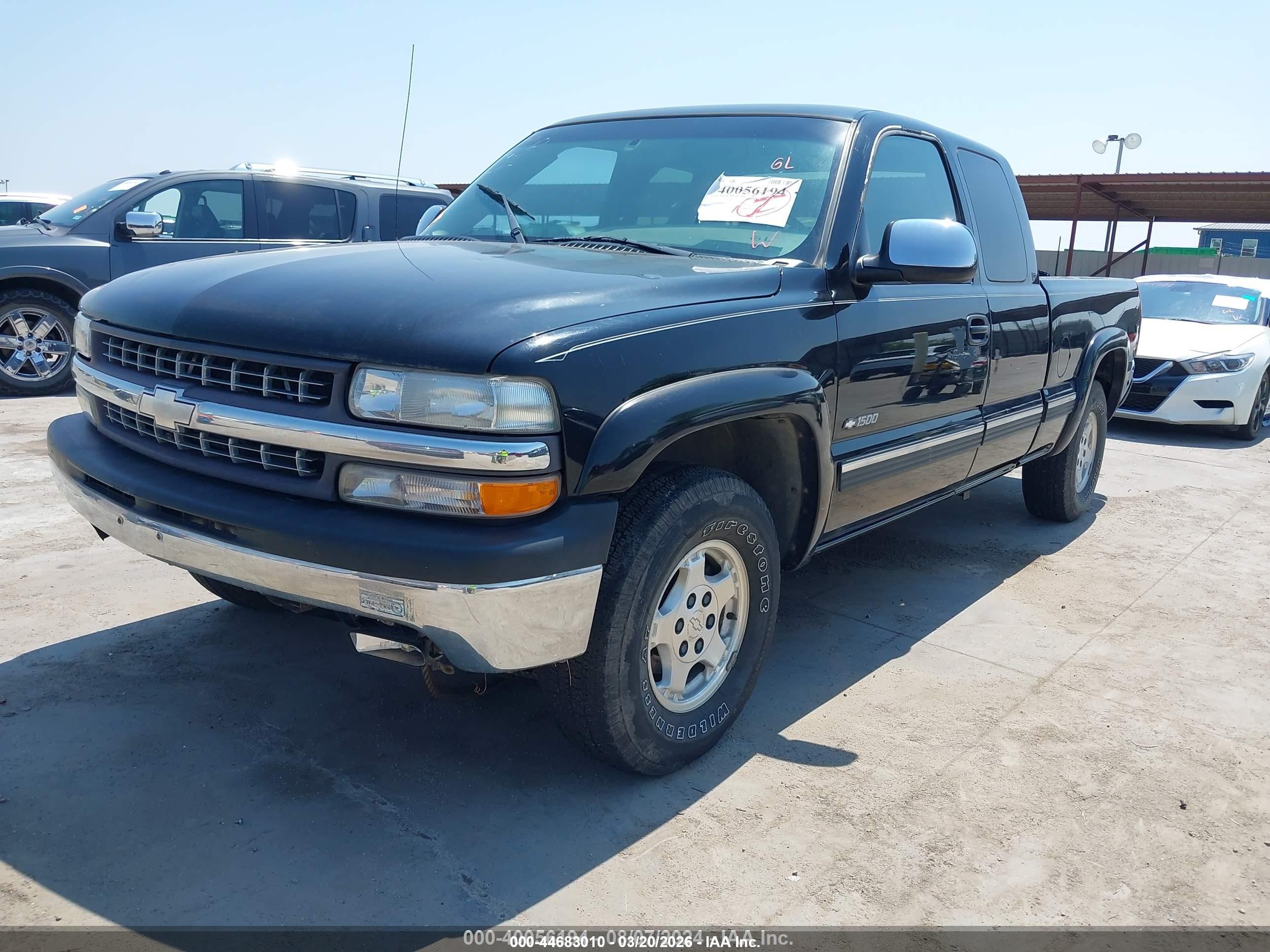 1999 Chevrolet Silverado 1500 Lt Черный vin: 1GCEK19T2XE106689