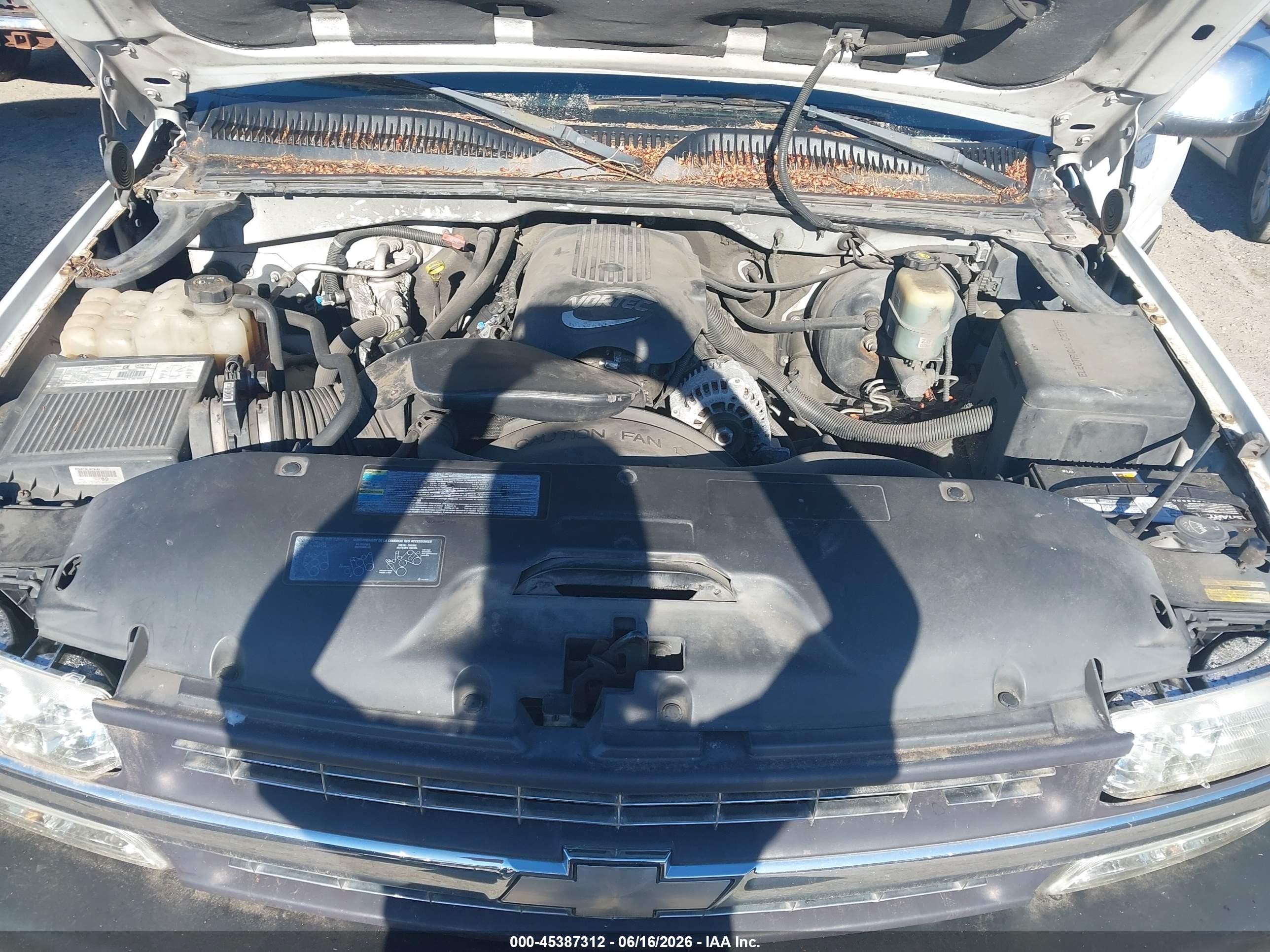 2002 Chevrolet Silverado 1500 Ls White vin: 1GCEK19T32E198209