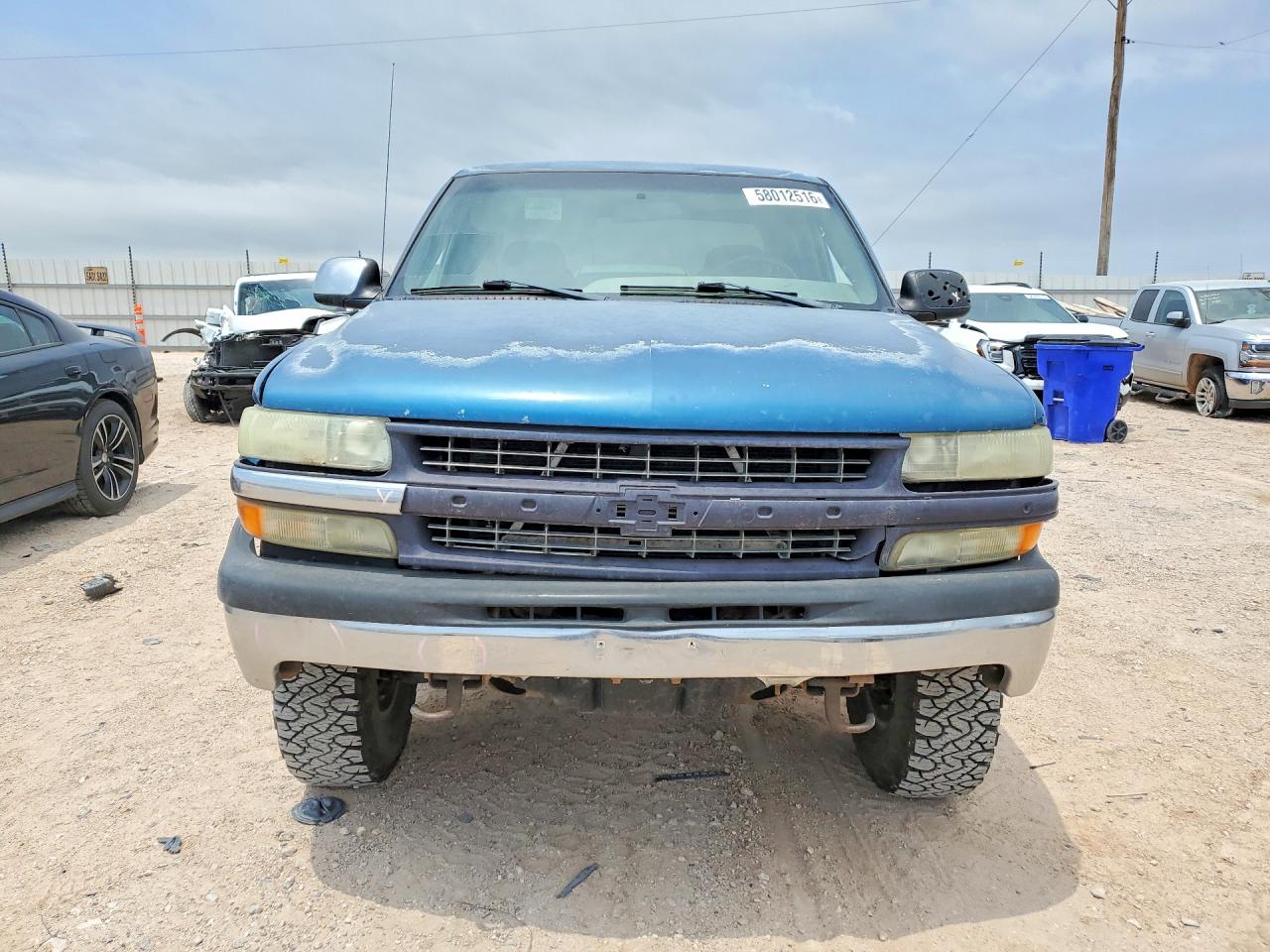 2002 Chevrolet Silverado K1500 Blue vin: 1GCEK19T32Z284368