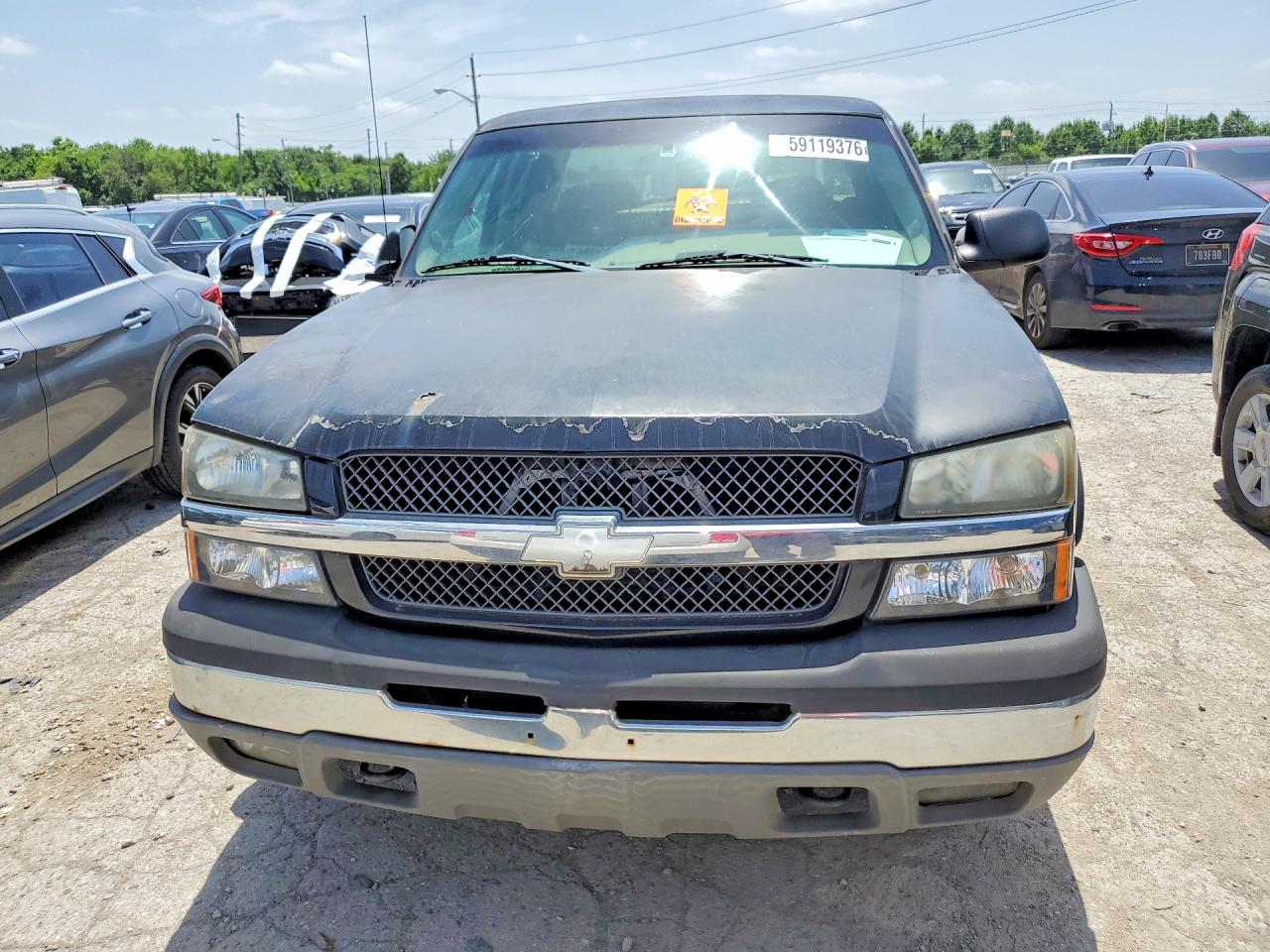 2003 Chevrolet Silverado K1500 Черный vin: 1GCEK19T33E275050