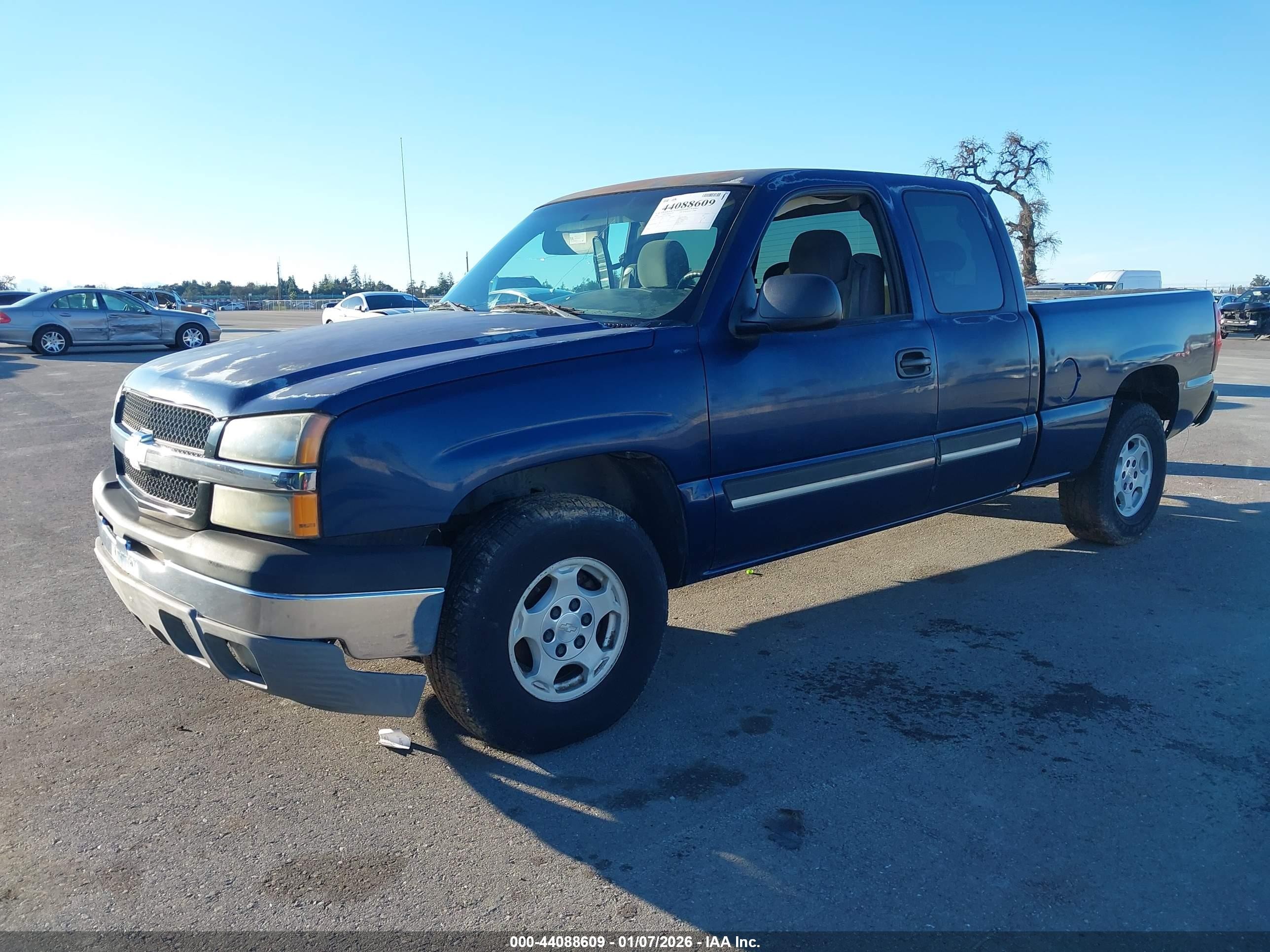 2003 Chevrolet Silverado 1500 Ls Синий vin: 1GCEK19T33Z315684