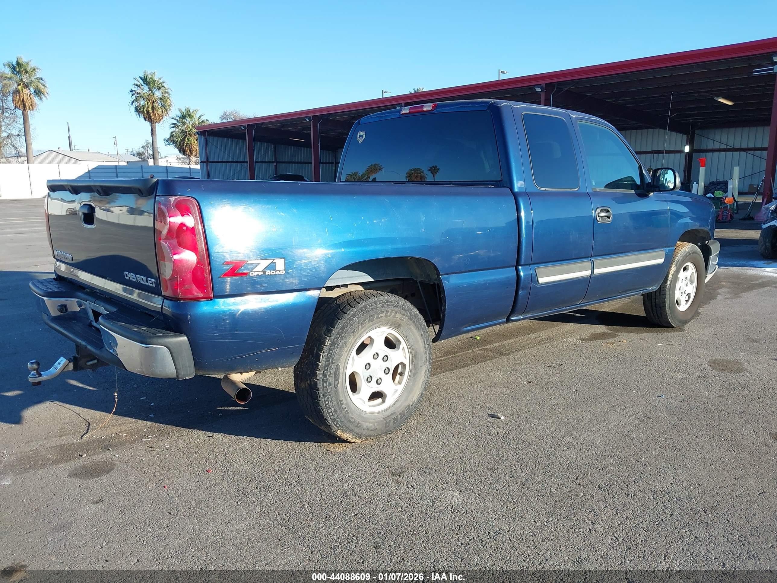 2003 Chevrolet Silverado 1500 Ls Синий vin: 1GCEK19T33Z315684
