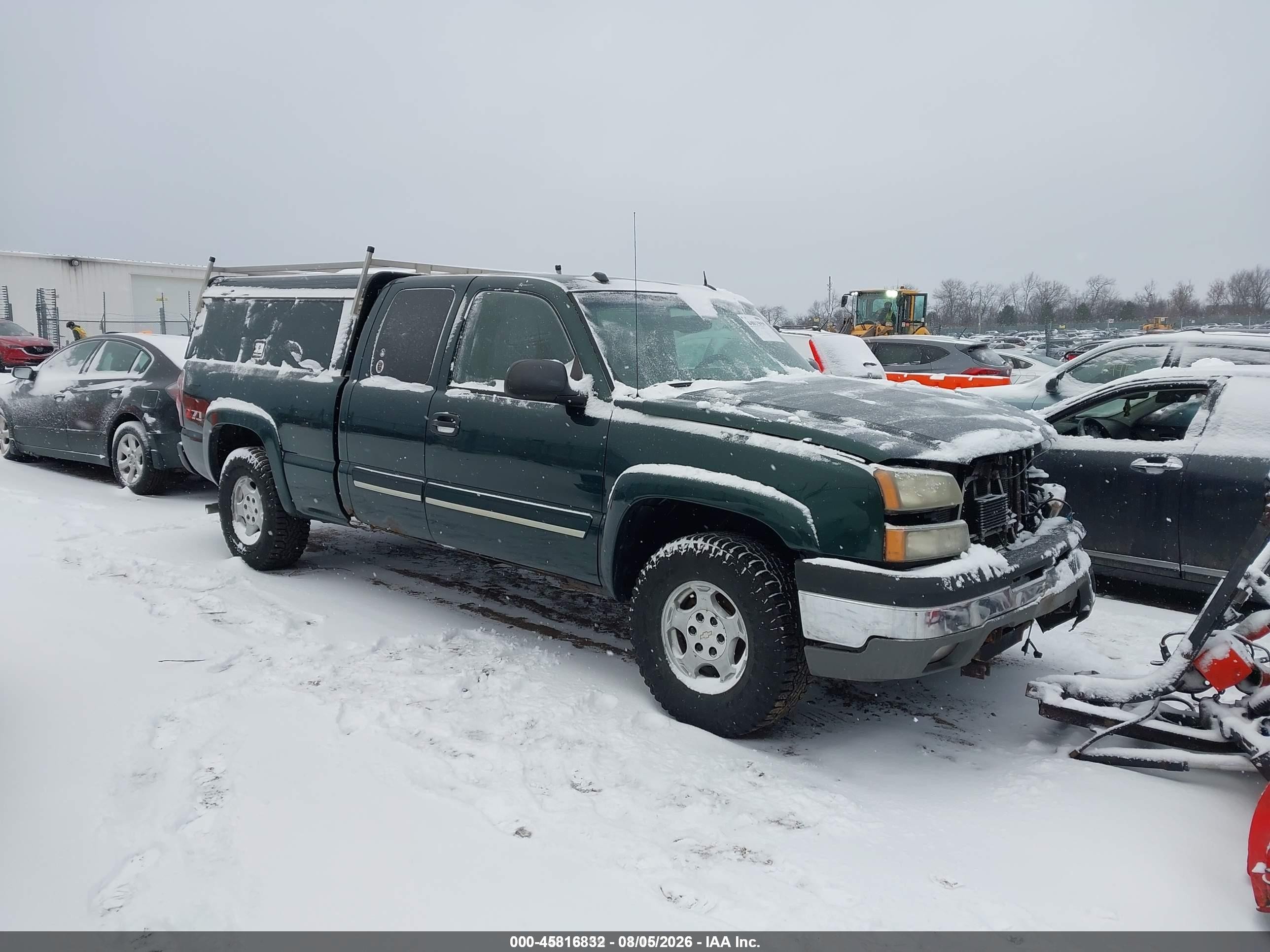 2004 Chevrolet Silverado 1500 Z71 Green vin: 1GCEK19T34E264423