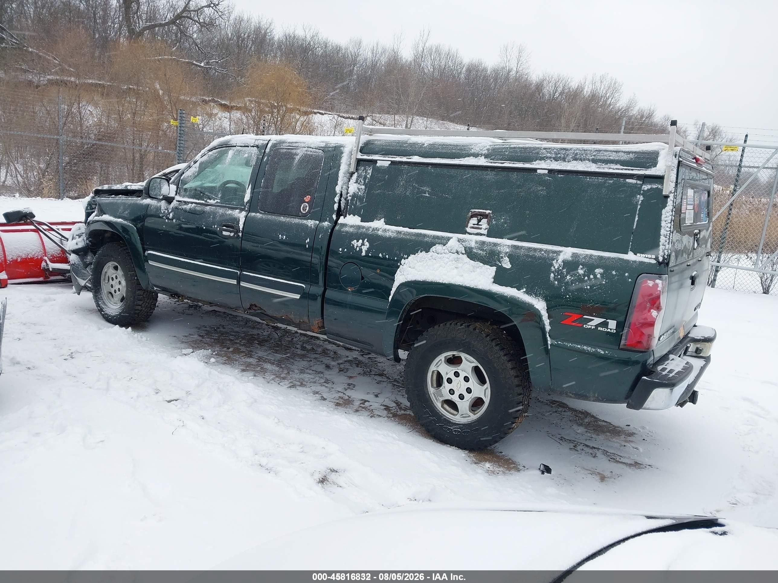 2004 Chevrolet Silverado 1500 Z71 Green vin: 1GCEK19T34E264423