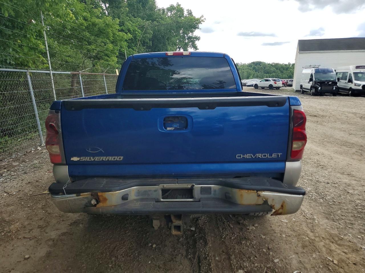 2004 Chevrolet Silverado K1500 Blue vin: 1GCEK19T34Z210922