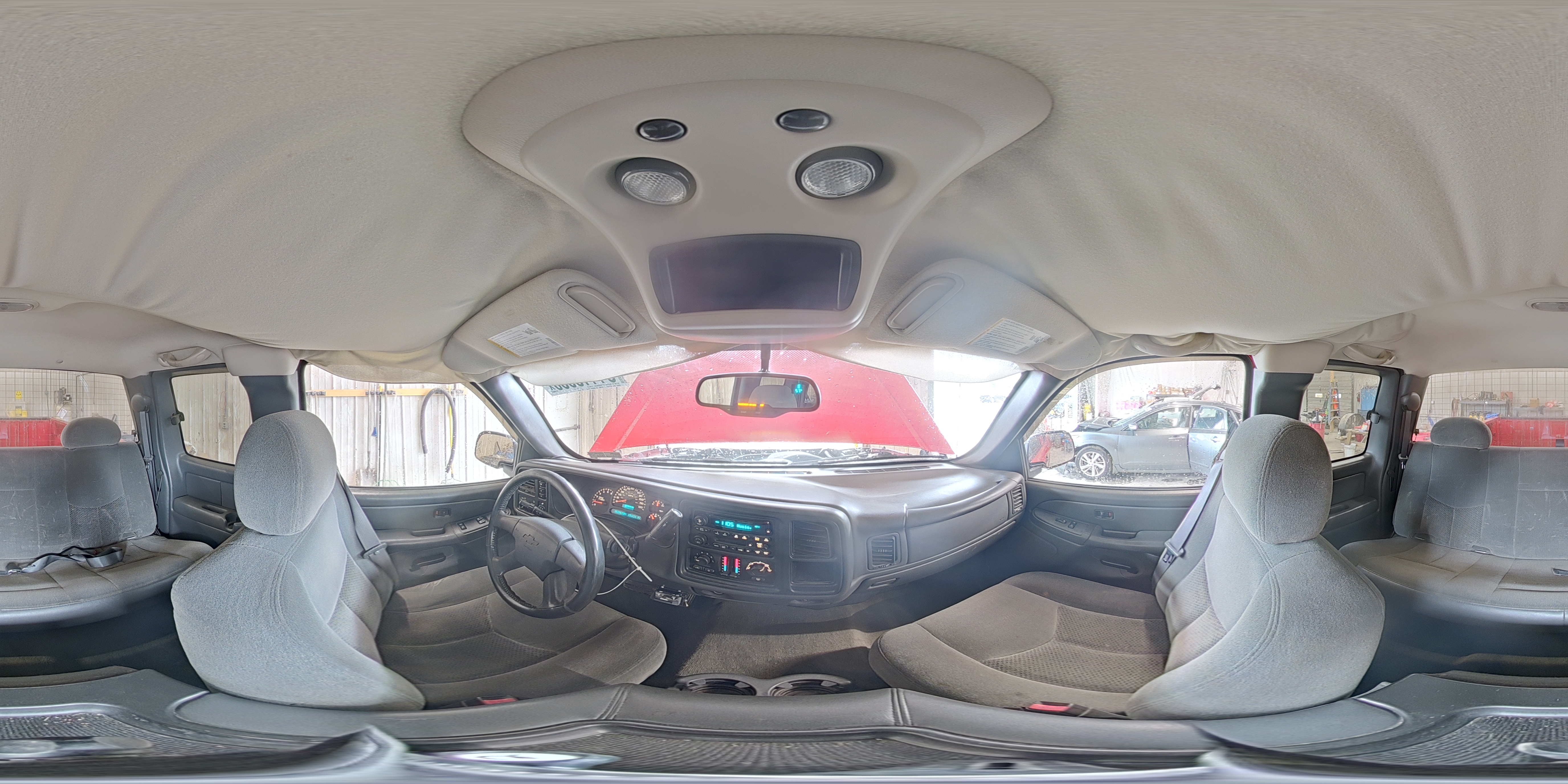 2005 Chevrolet Silverado K1500 Red vin: 1GCEK19T35Z186381