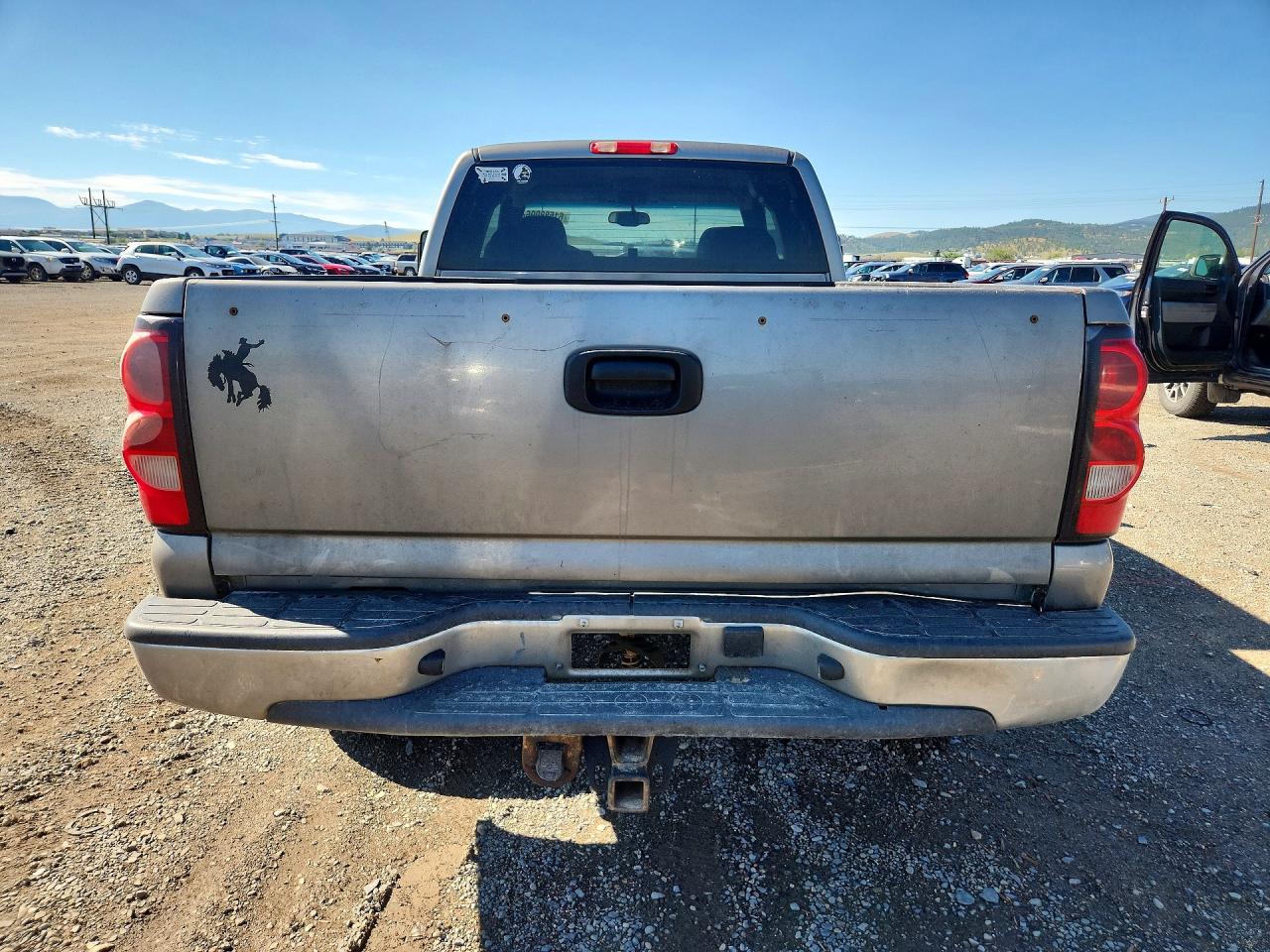 2006 Chevrolet Silverado K1500 Gray vin: 1GCEK19T36Z183093