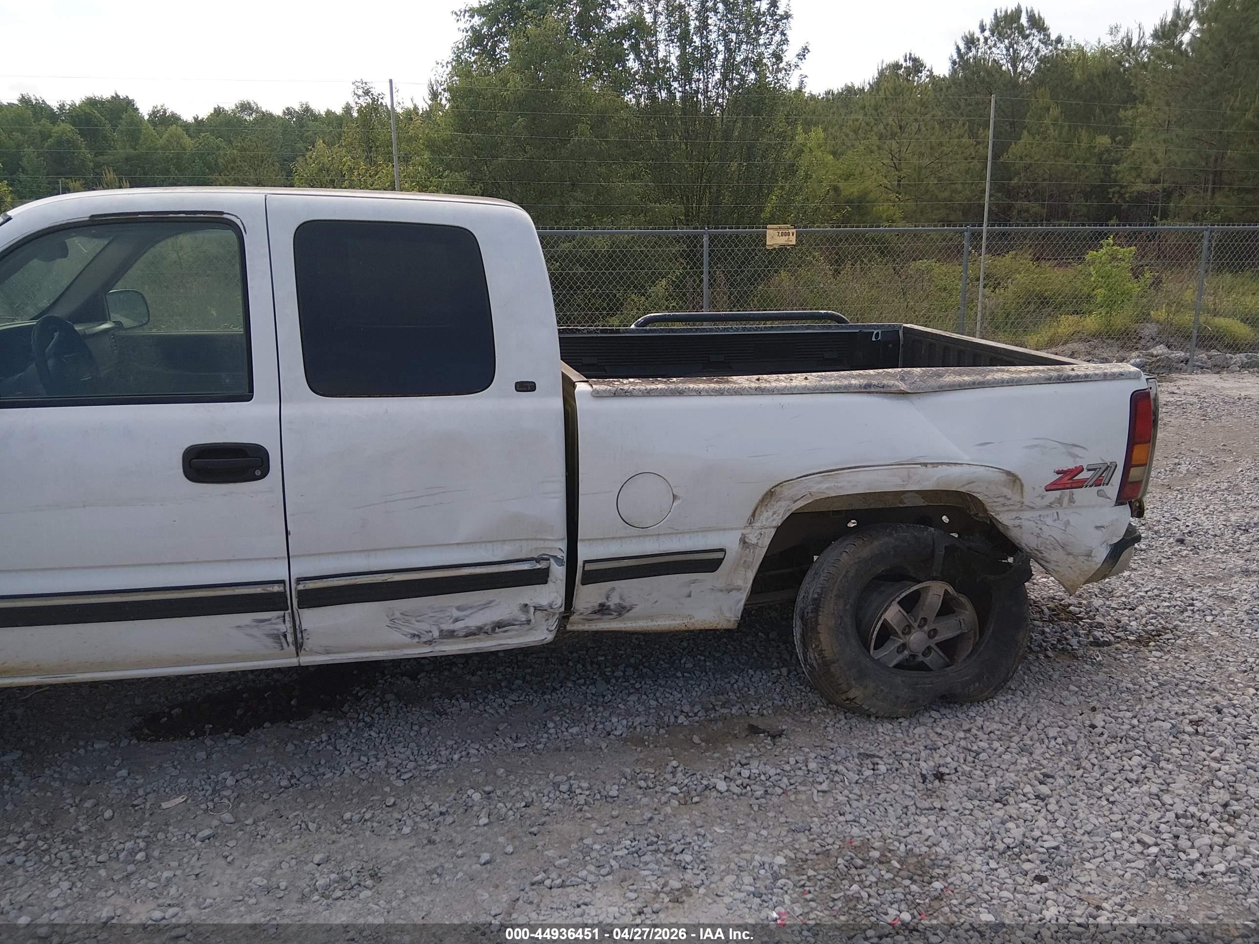 1999 Chevrolet Silverado 1500 Lt White vin: 1GCEK19T3XE169235