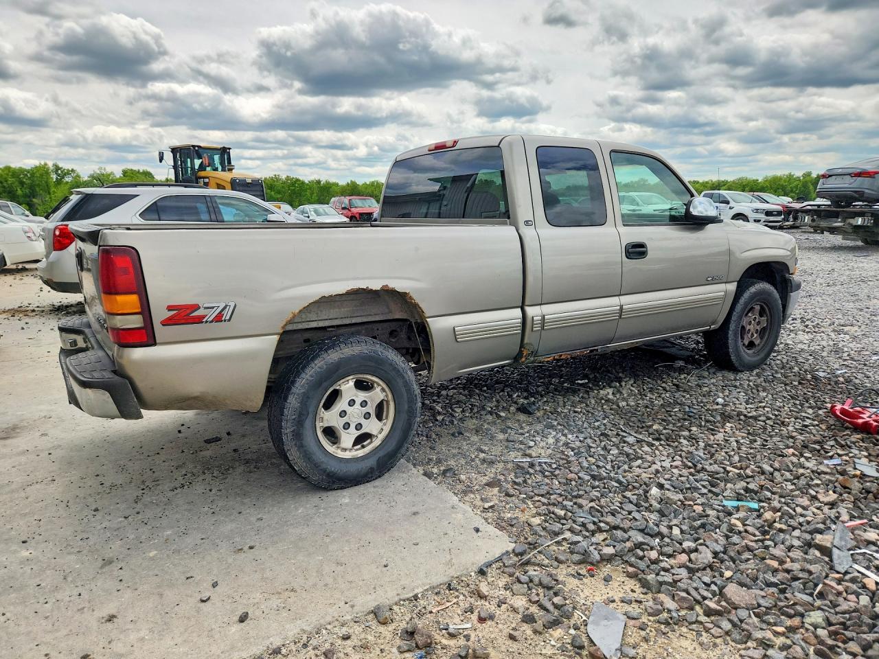 1999 Chevrolet Silverado K1500 Tan vin: 1GCEK19T3XE244855