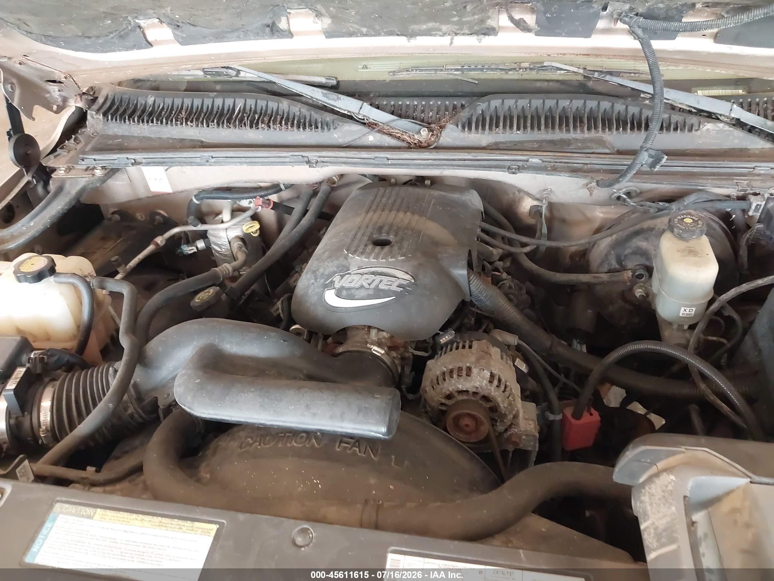 2001 Chevrolet Silverado 1500 Ls Brown vin: 1GCEK19T41Z124322