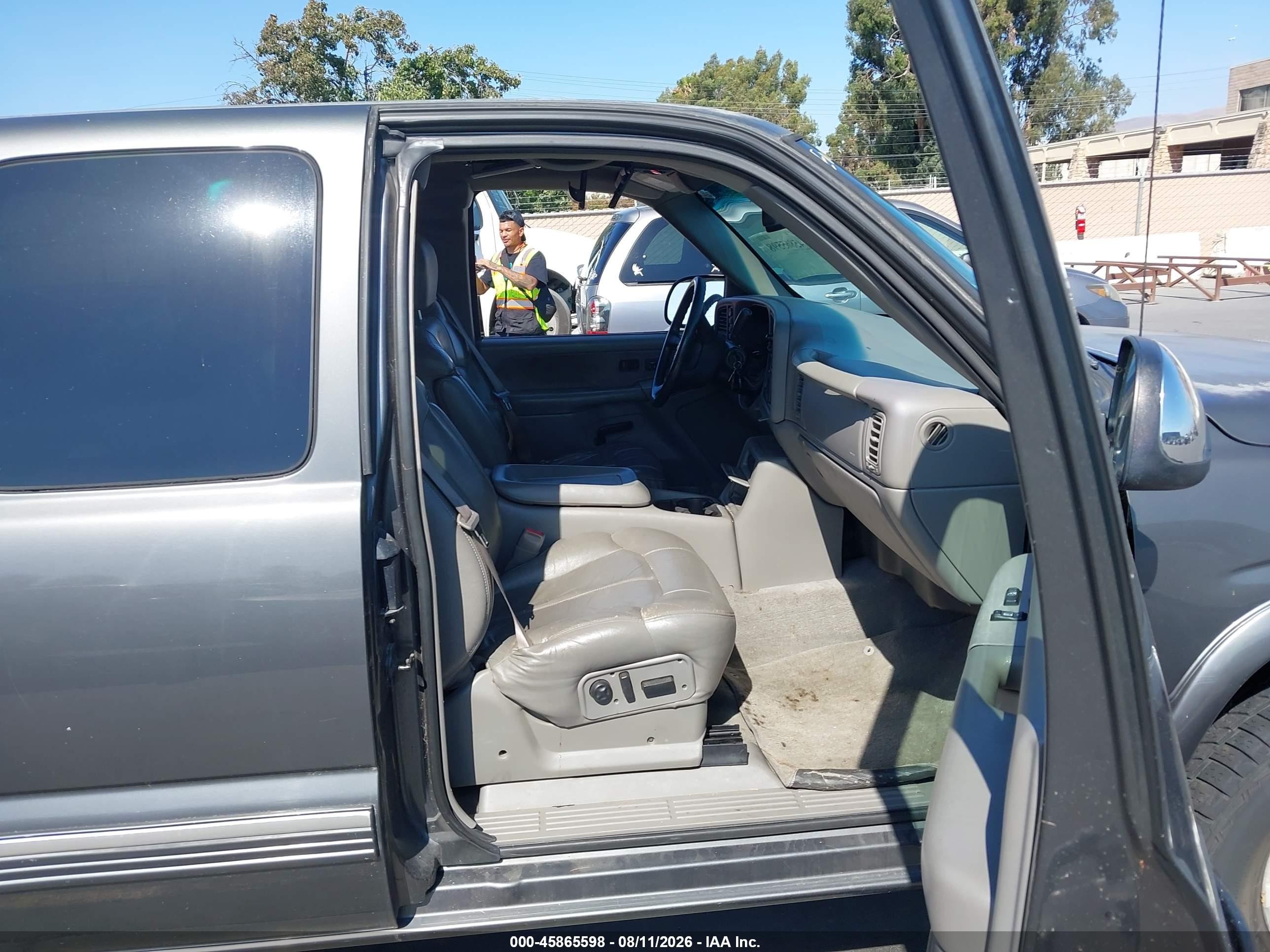 2001 Chevrolet Silverado 1500 Lt Gray vin: 1GCEK19T41Z175173