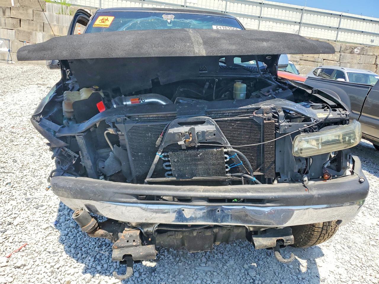 2002 Chevrolet Silverado K1500 Black vin: 1GCEK19T42E237423