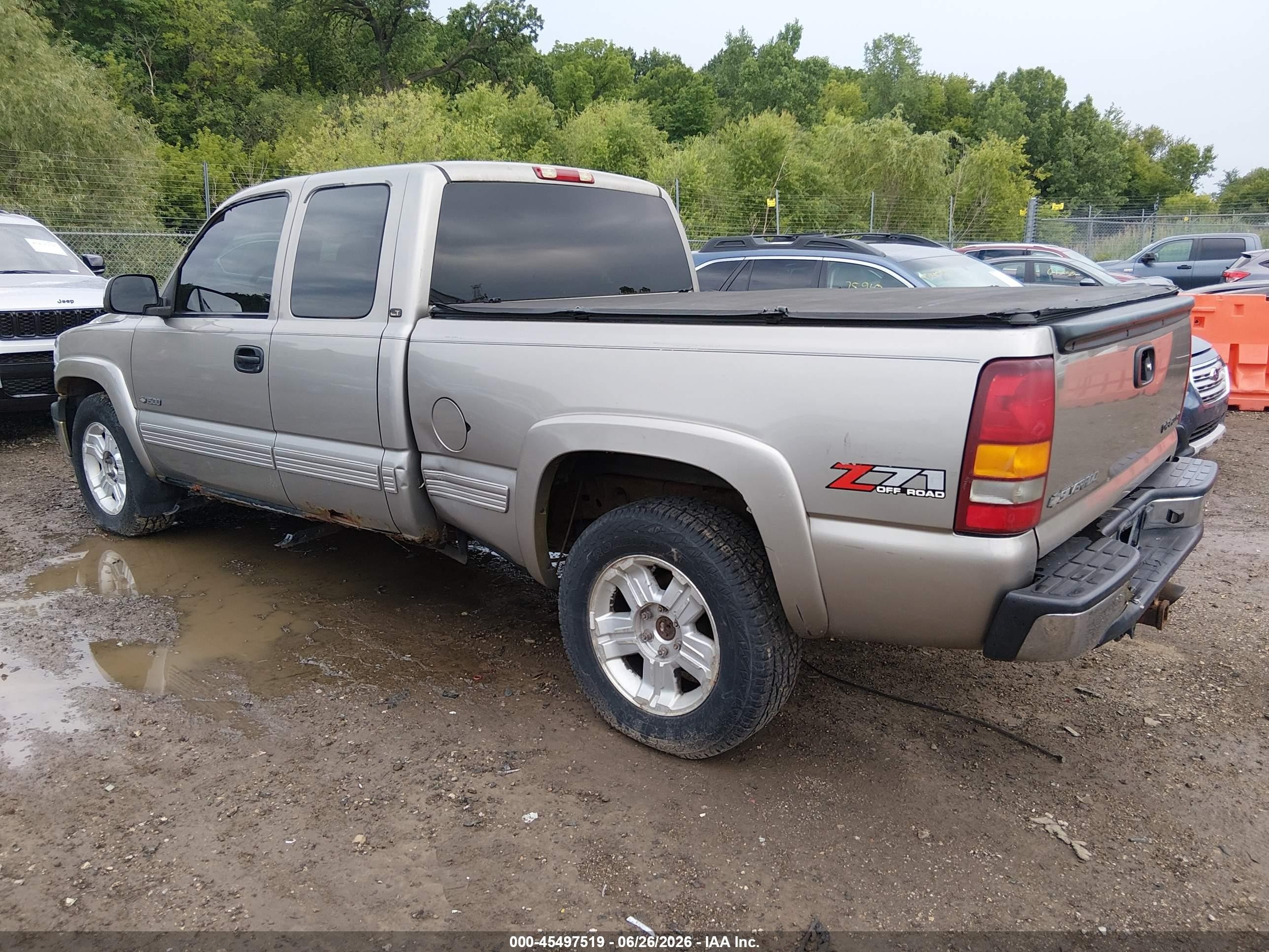 2002 Chevrolet Silverado 1500 Lt Gold vin: 1GCEK19T42E279946