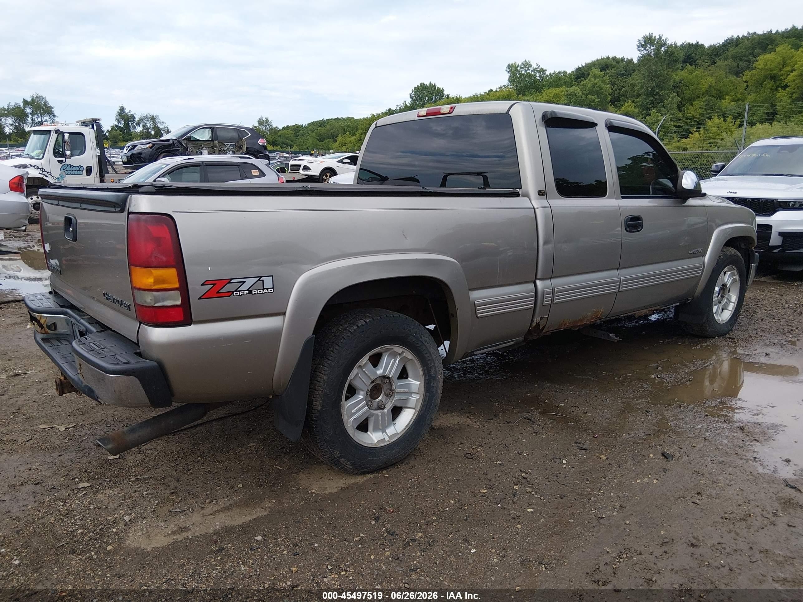 2002 Chevrolet Silverado 1500 Lt Gold vin: 1GCEK19T42E279946